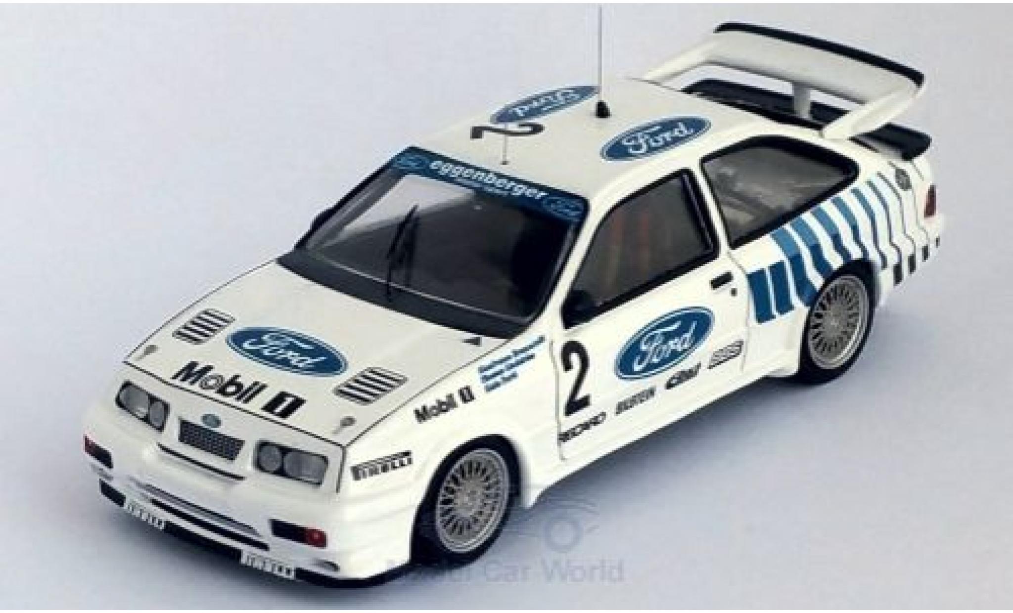 Ford Sierra 1/43 Trofeu RS 500 Cosworth No.2 Eggenberger Mobil 1 24h N&uuml;rburgring 1989 G.Brancatelli/T.Lindstr&ouml;m/A.Ferte modelauto