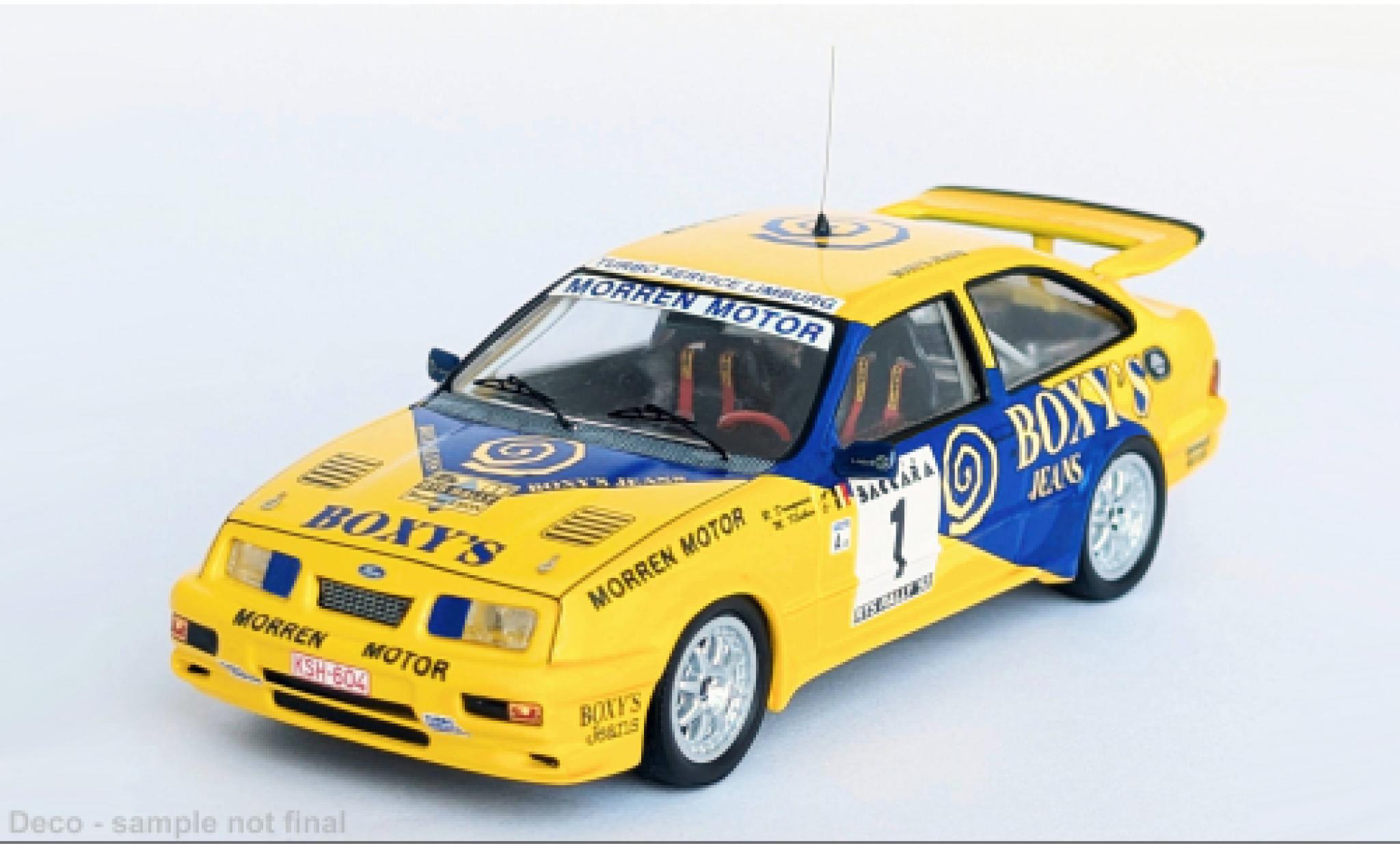 Ford Sierra 1/43 Trofeu RS Cosworth No.1 RTS Rallye 1992 1:43 modelauto