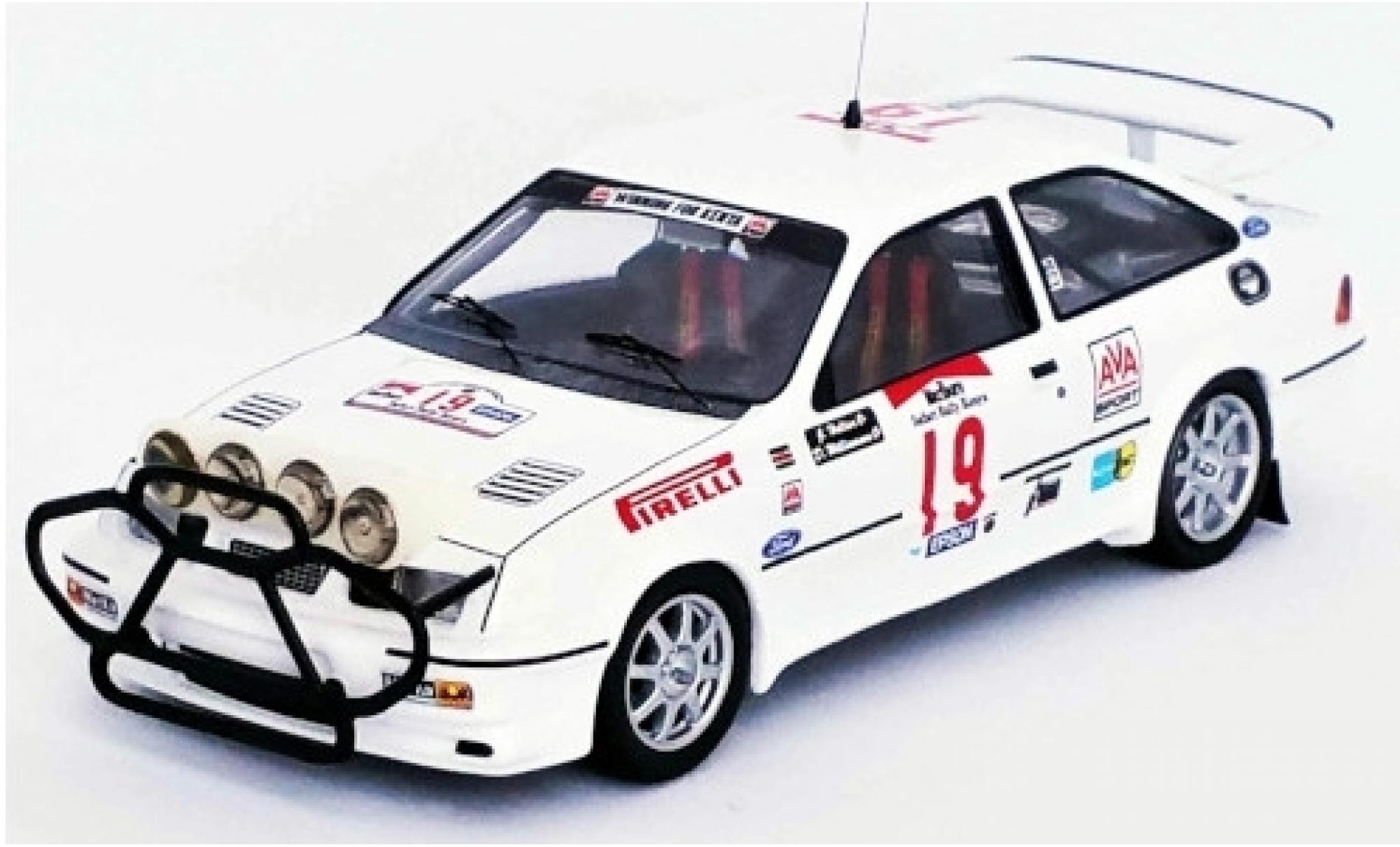Ford Sierra 1/43 Trofeu RS Cosworth No.19 Rallye WM Safari Rallye 1987 J.Hellier/D.Williamson modelauto