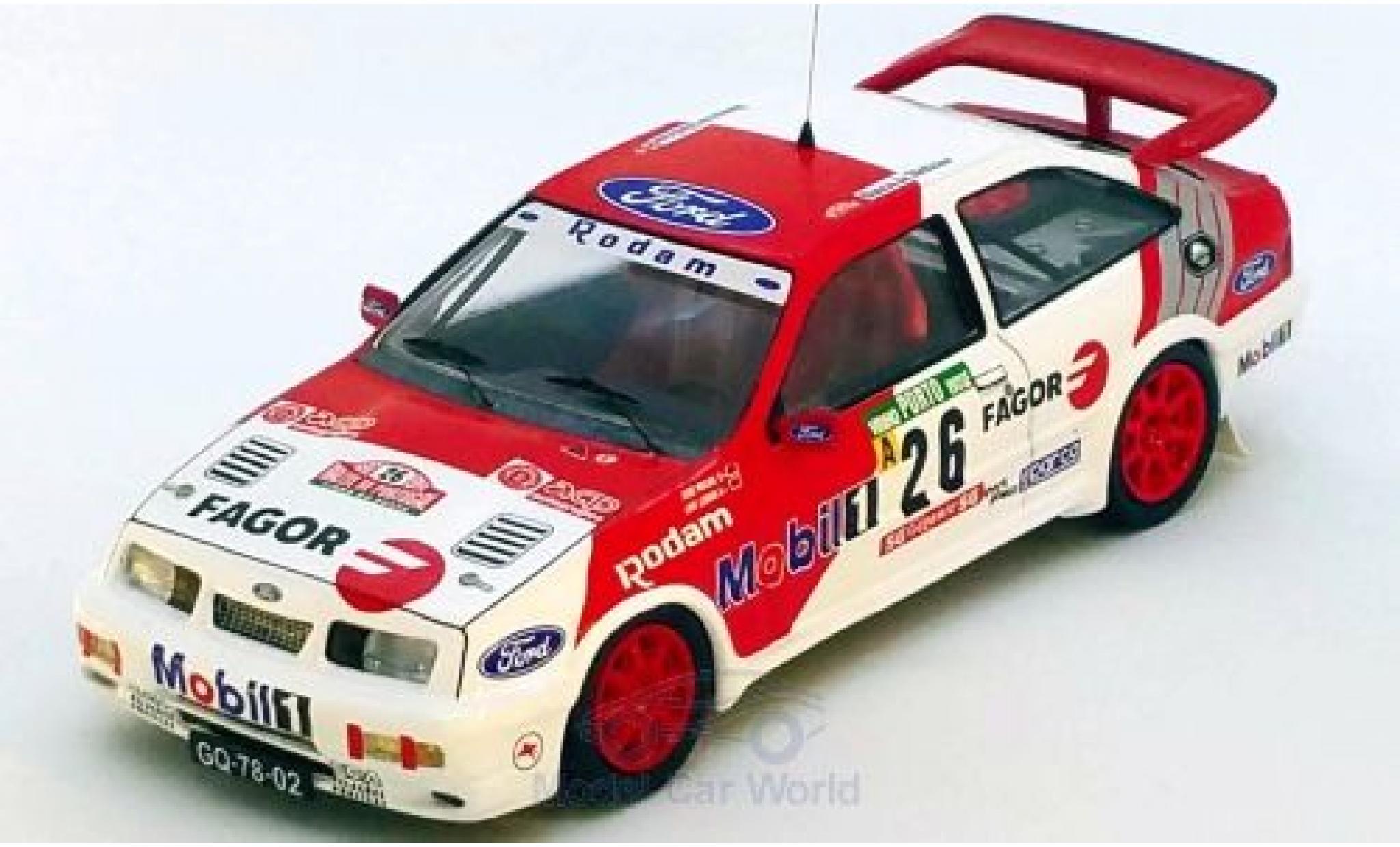Ford Sierra 1/43 Trofeu RS Cosworth No.26 Rallye WM Rally Portugal 1992 J.Miguel/L.Lisboa modelauto