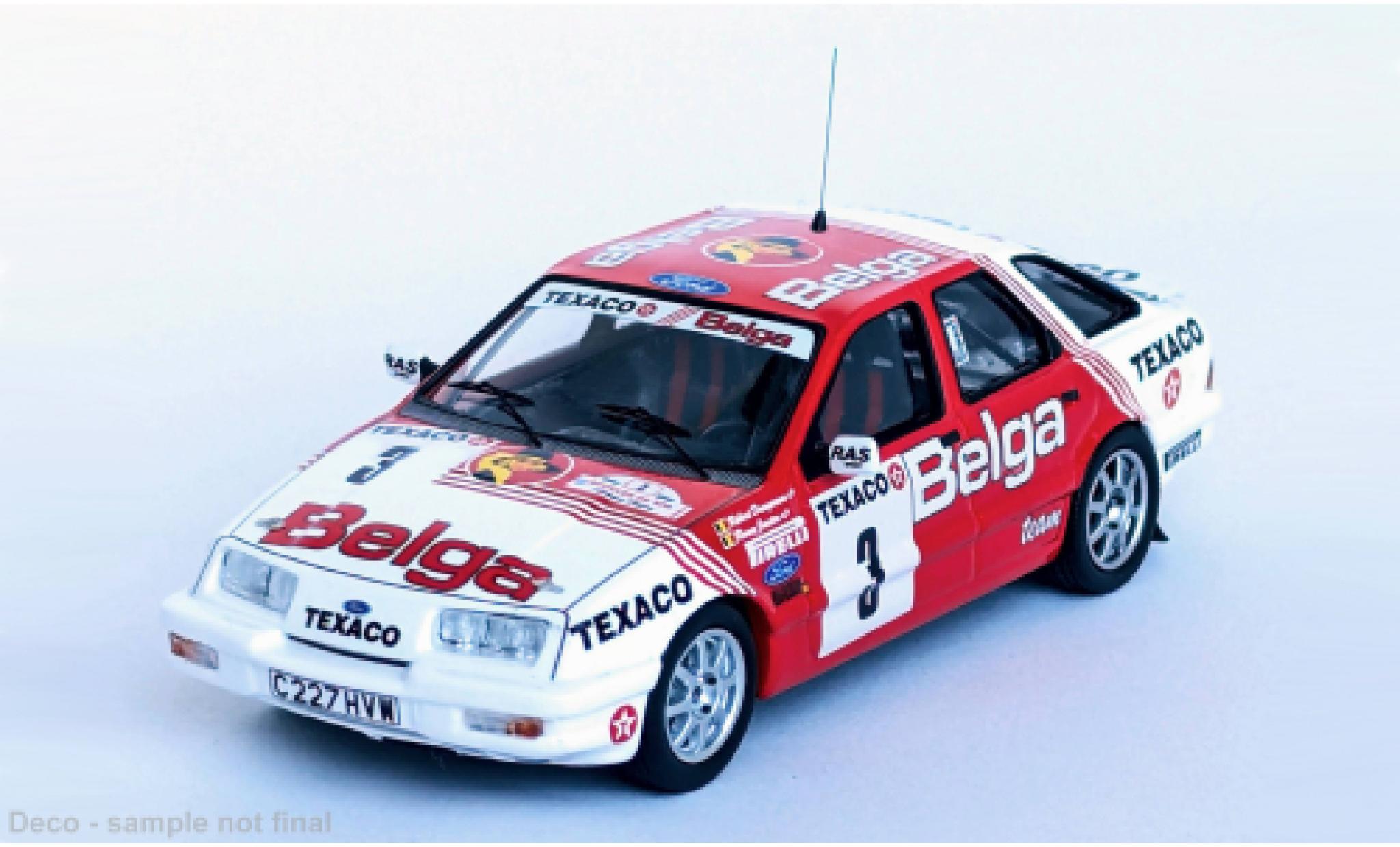 Ford Sierra 1/43 Trofeu XR 4x4 Boucles de Spa 1988 #3 1:43 modelauto