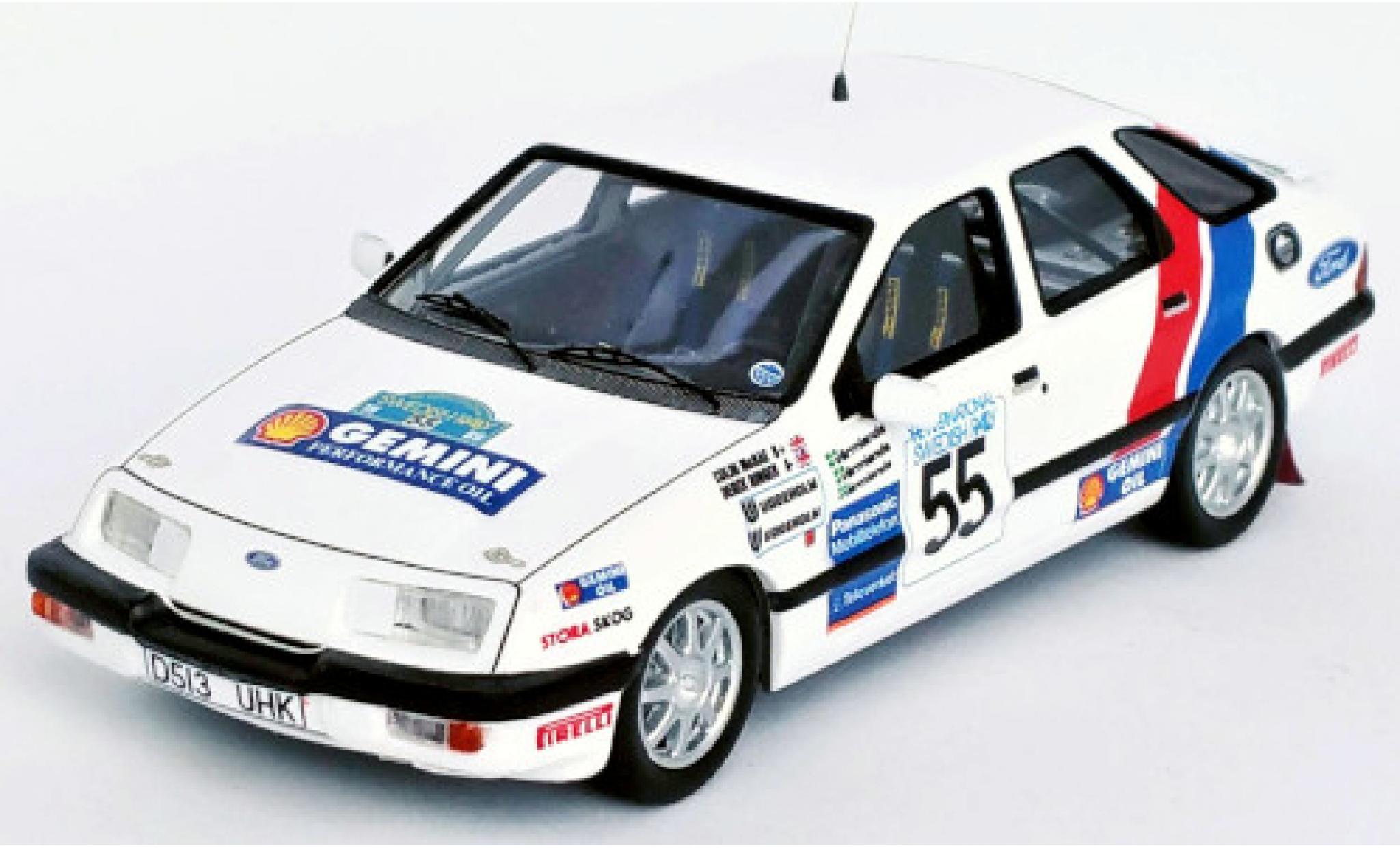 Ford Sierra 1/43 Trofeu XR 4x4 No.55 Gemini Rally WM Rally Schweden 1989 C.McRae/D.Ringer modelauto