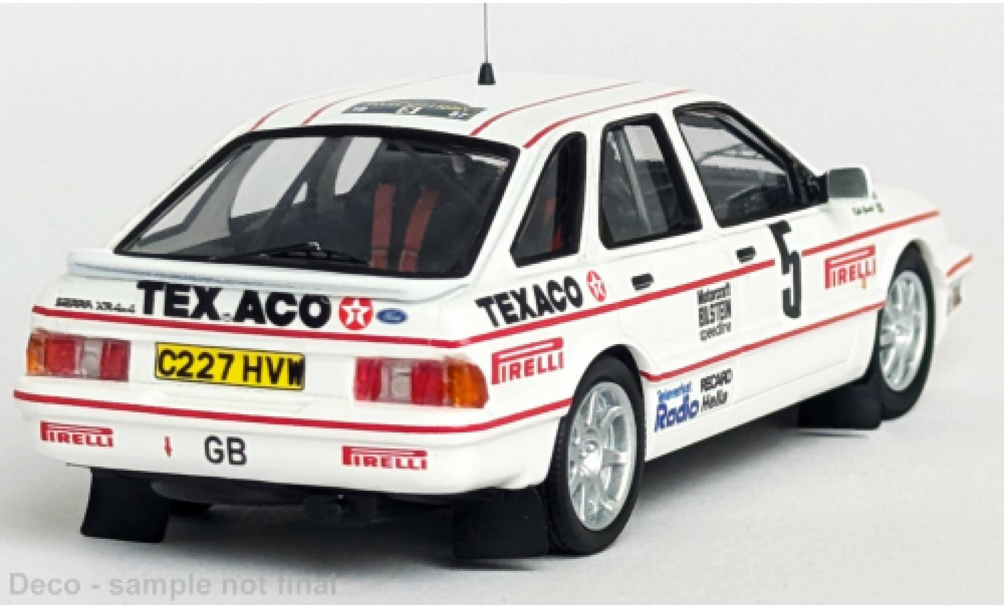 Ford Sierra 1/43 Trofeu XR 4x4 Rally Schweden 1987 #5 1:43 modelauto