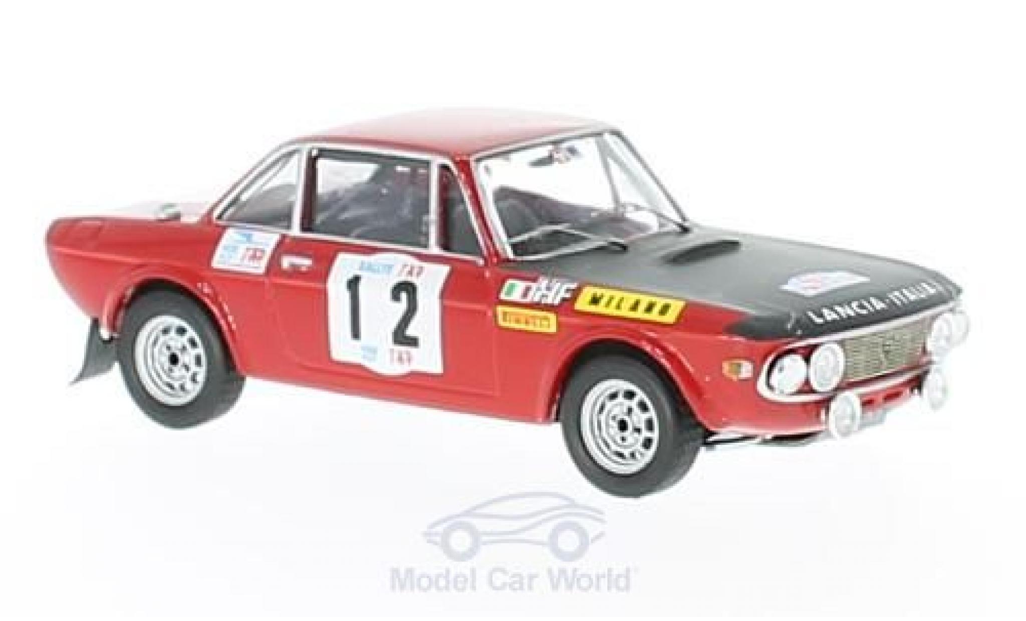 Lancia Fulvia 1/43 Trofeu 1600 S Rallye Portugal 1971 S.Lampinen/J.Davenport modelauto