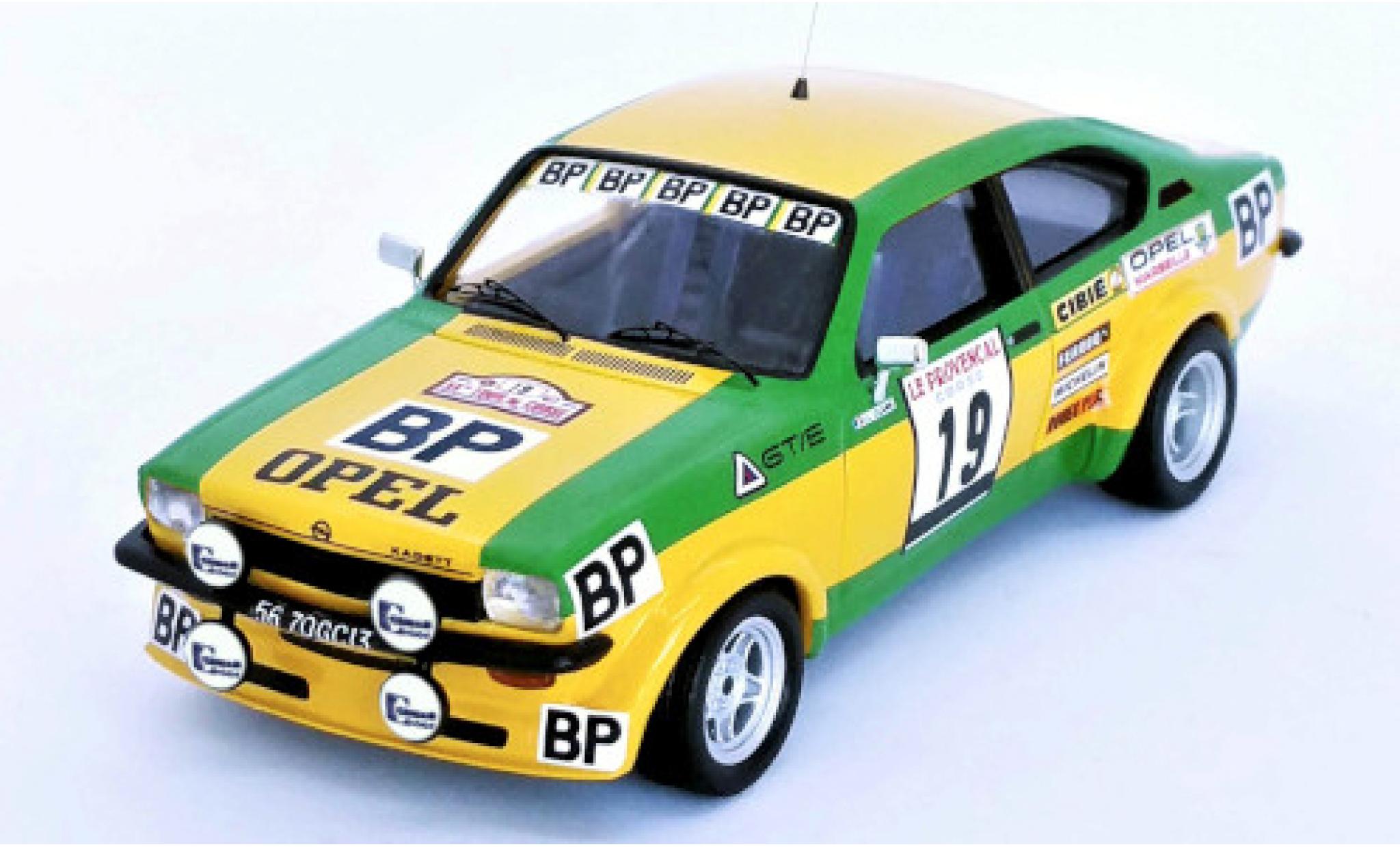 Opel Kadett 1/43 Trofeu C GT/E No.19 BP Rallye WM Tour de Corse 1976 J.L.Clarr/J-F.Fauchille modelauto