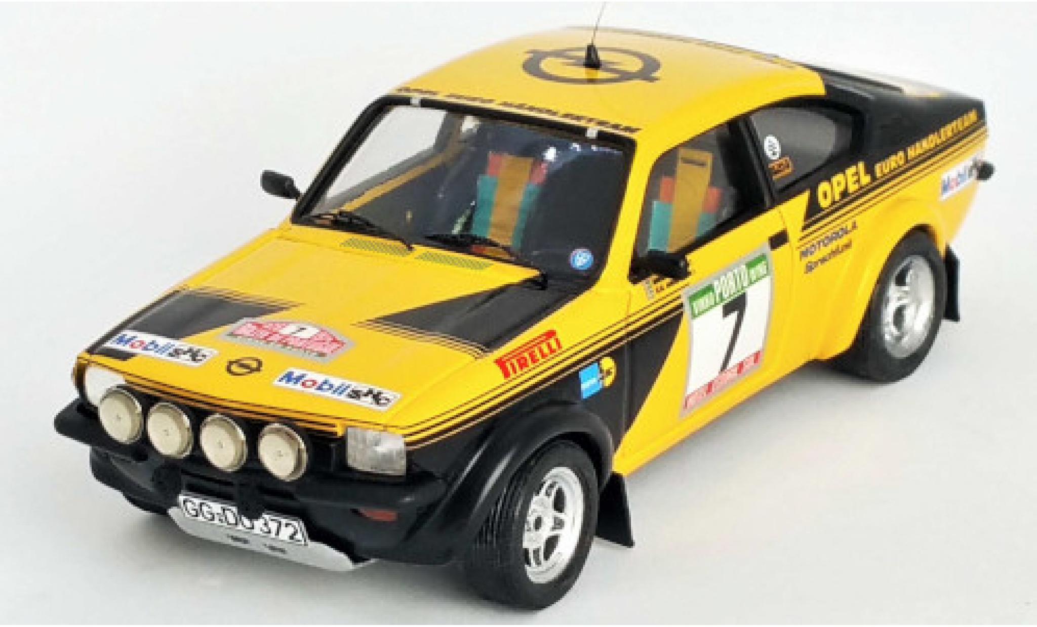 Opel Kadett 1/43 Trofeu C GT/E No.7 Euro H&auml;ndlerteam Rally Portugal 1976 A.Kull&auml;ng/C.-G.Andersson modelauto