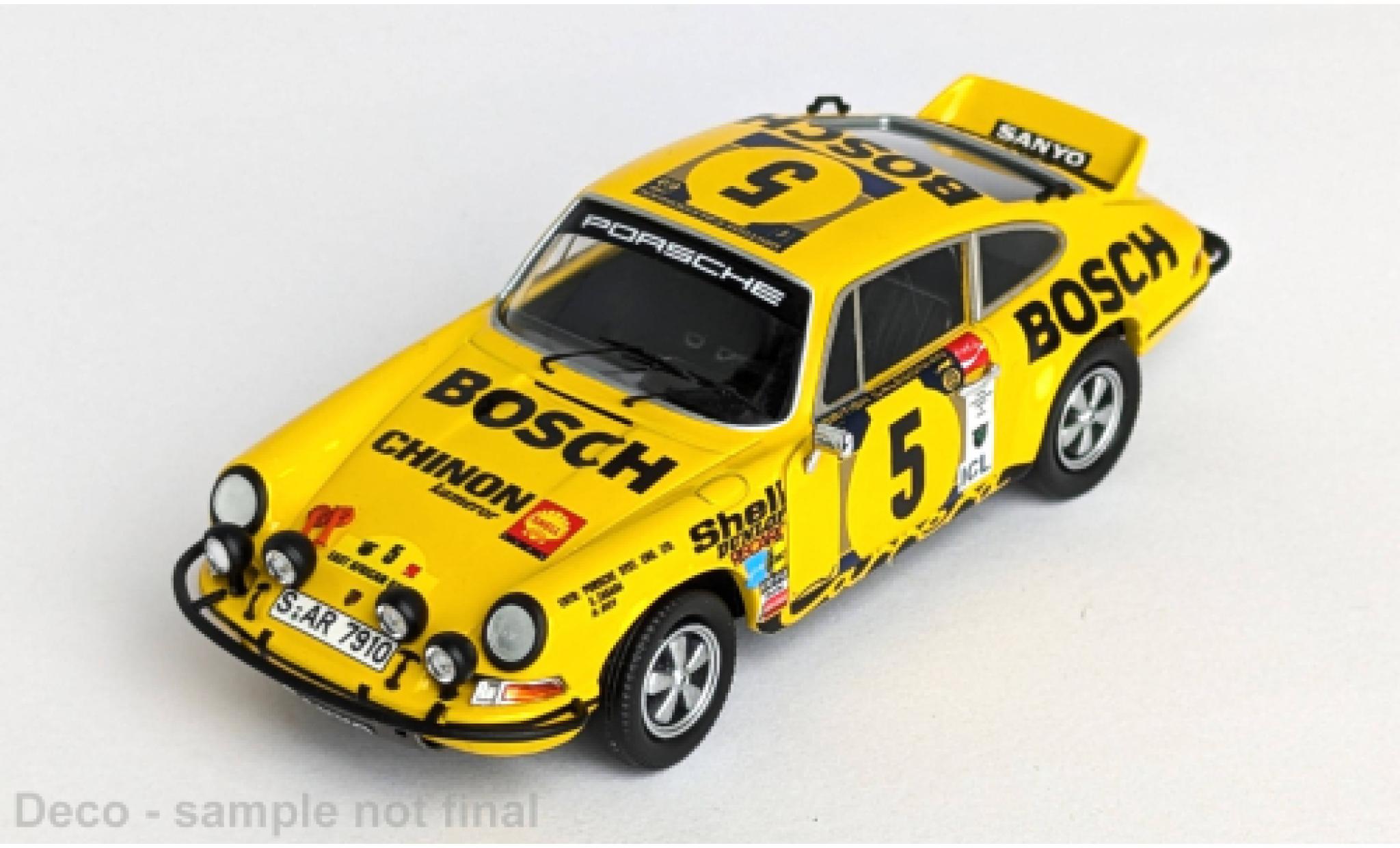 Porsche 911 1/43 Trofeu Carrera RS East African Safari Rally 1973 #5 1:43 modelauto