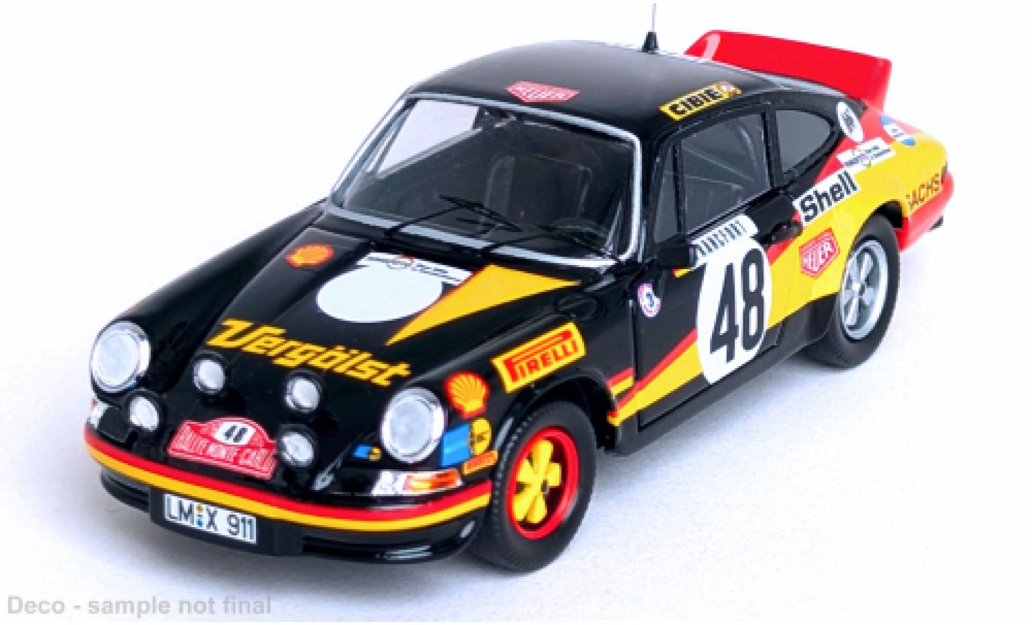 Porsche 930 RS 1/43 Trofeu 911 Carrera Rally Monte Carlo 1976 #48 1:43 modelauto