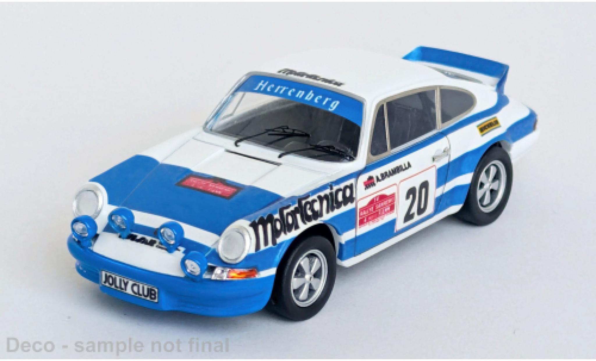 Porsche 930 RS 1/43 Trofeu 911 Carrera Rally San Remo 1976 #20 1:43 modelauto