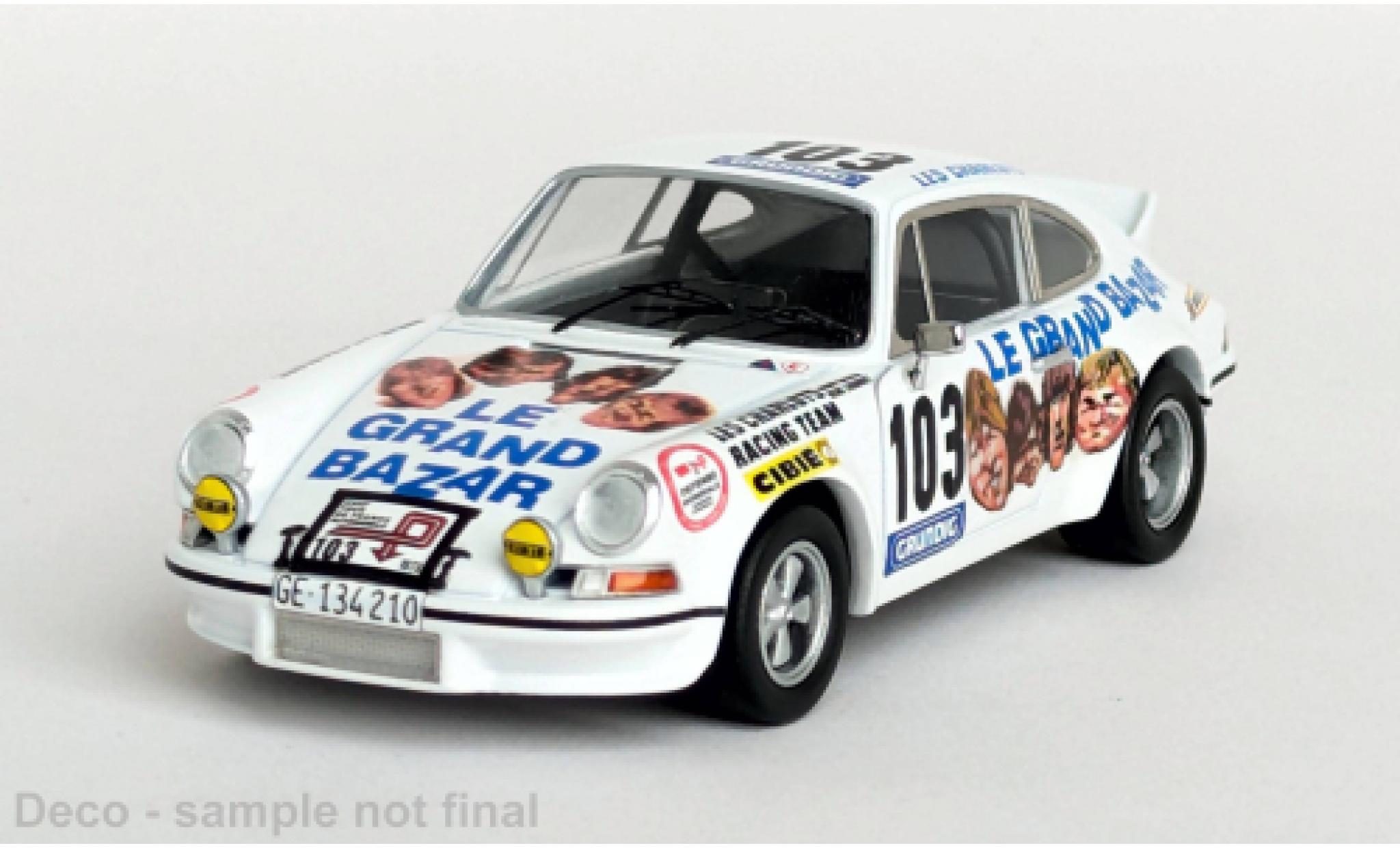 Porsche 911 1/43 Trofeu Carrera RS Tour Auto 1973 #103 1:43 modelauto