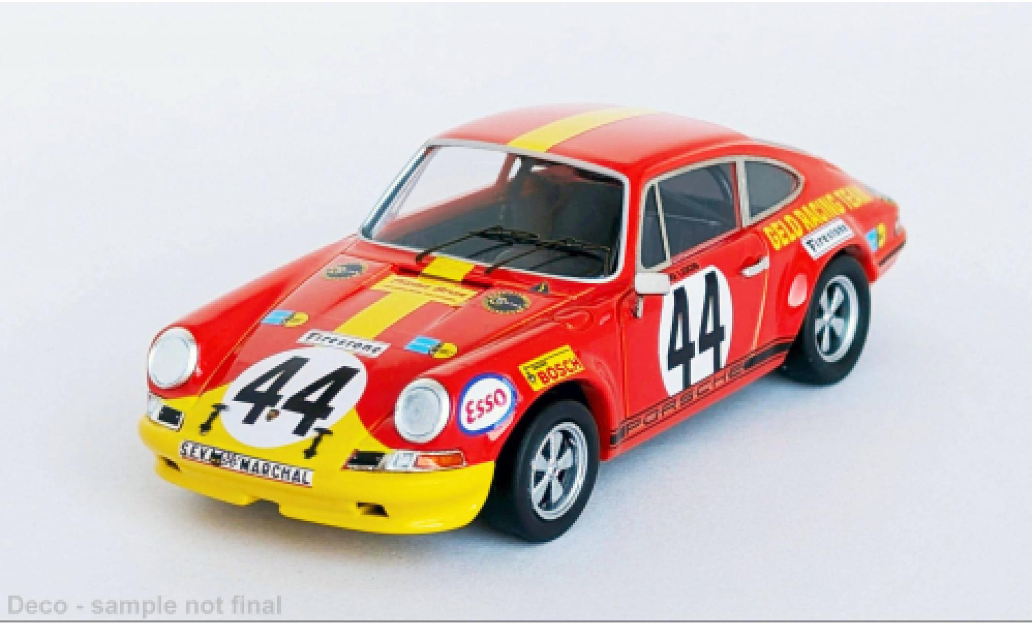 Porsche 911 1/43 Trofeu S 24h Le Mans 1972 #44 1:43 modelauto