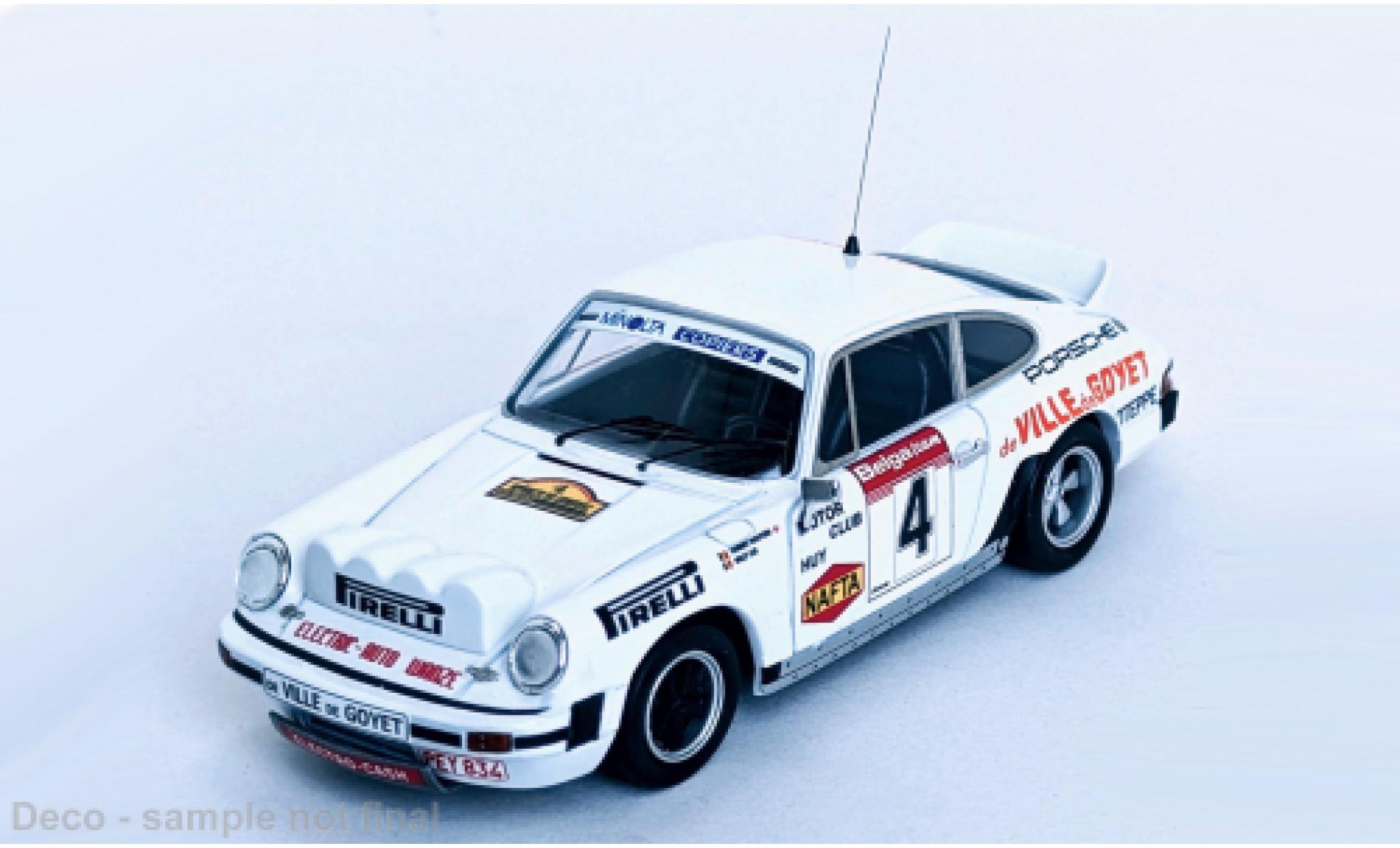 Porsche 930 1/43 Trofeu 911 SC Rallye du Condroz 1983 #4 1:43 modelauto