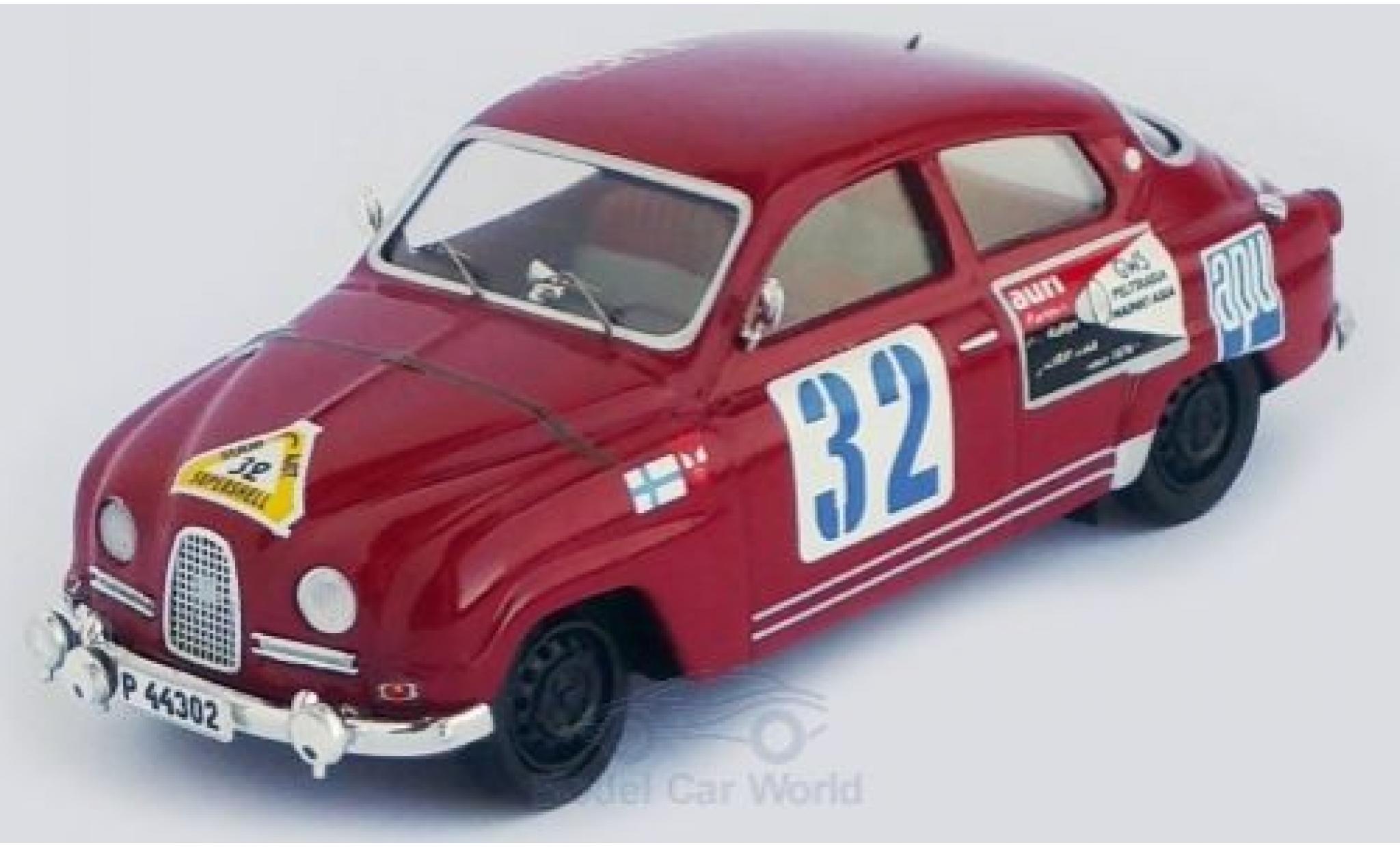 Saab 96 1/43 Trofeu No.32 1000 Lakes Rallye 13 S.Lampinen/J.Ahava modelauto