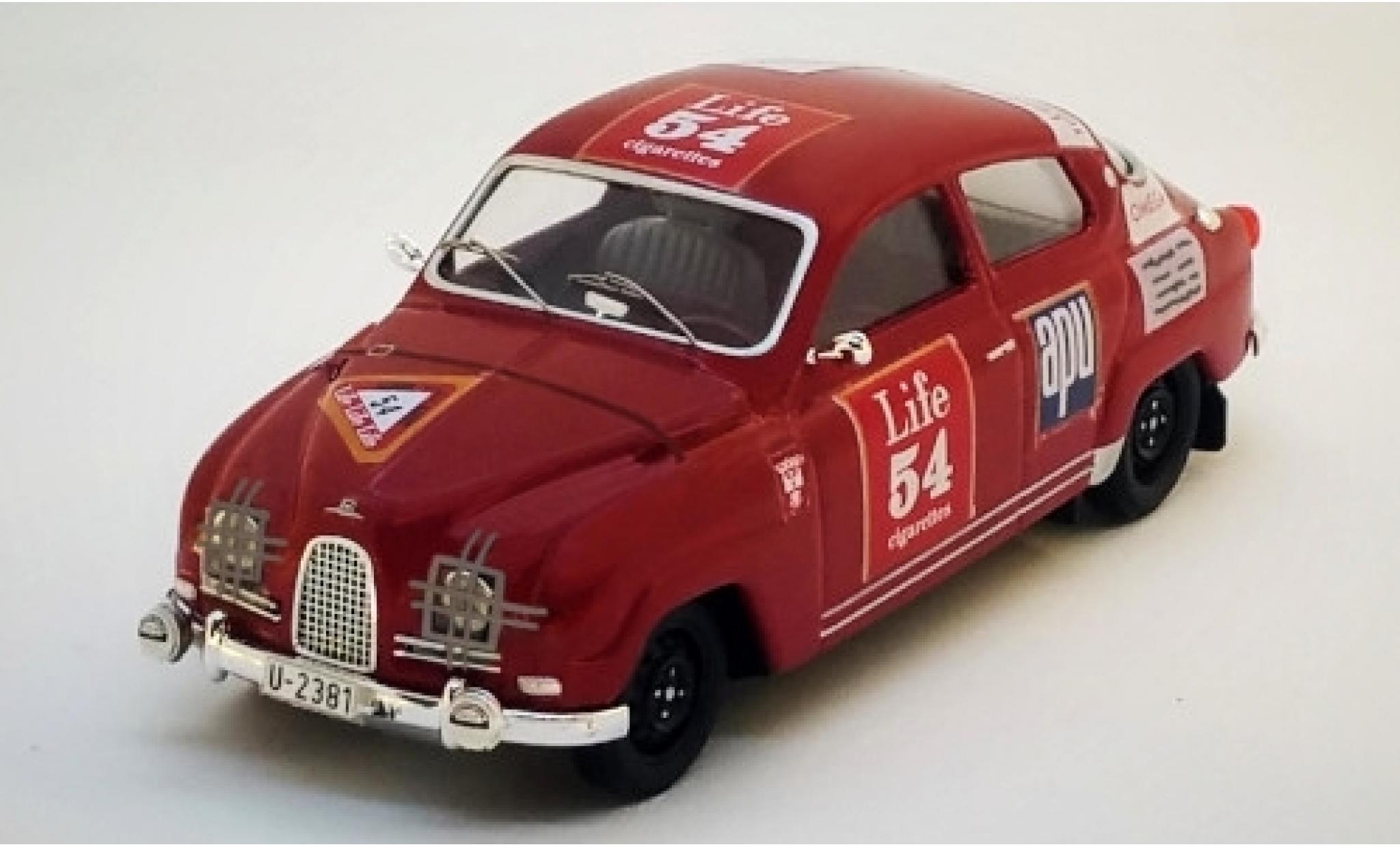 Saab 96 1/43 Trofeu No.54 1000 Lakes Rallye 14 S.Lampinen/J.Ahava modelauto