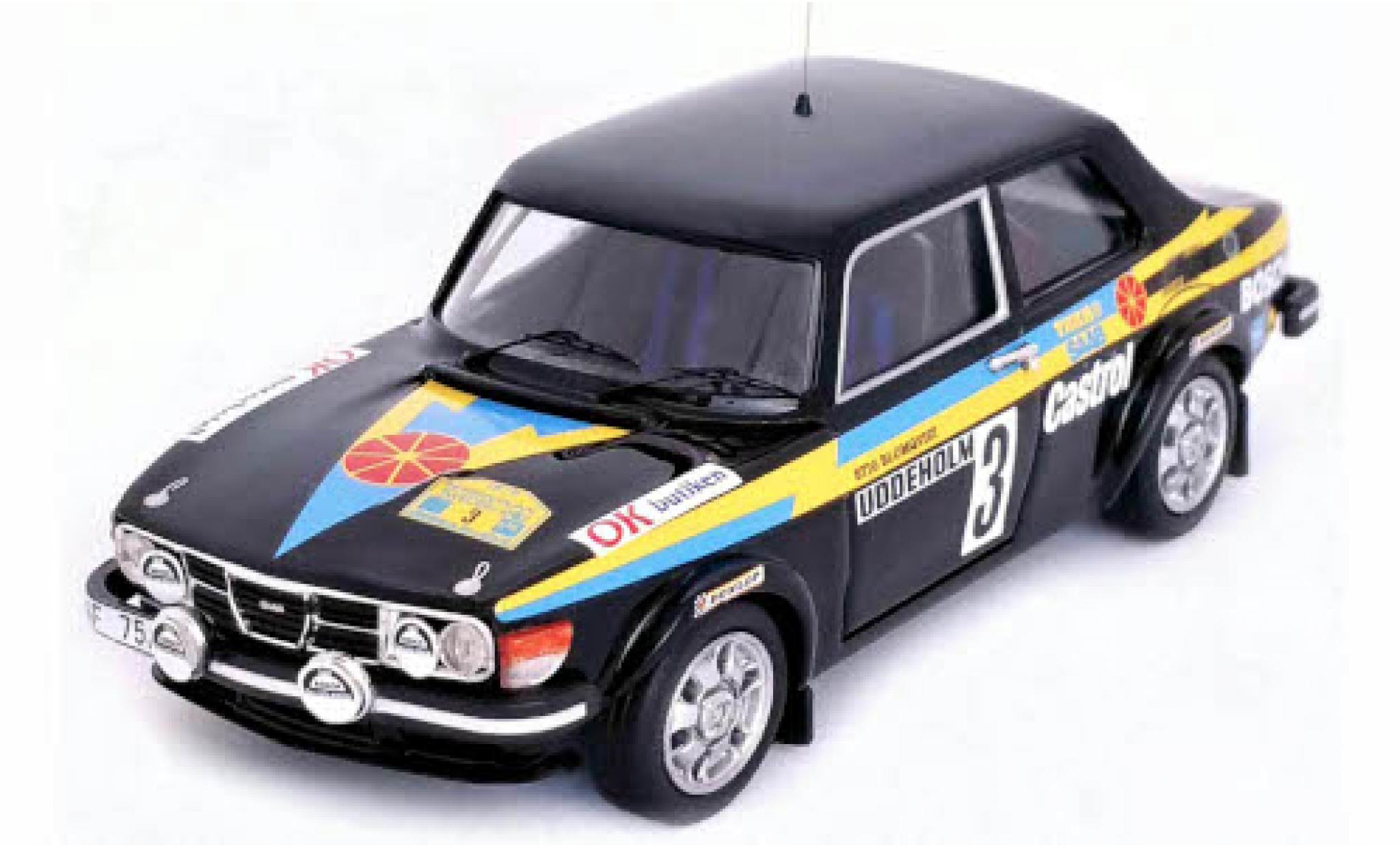 Saab 99 1/43 Trofeu No.3 Rallye WM Rallye Schweden 1979 S.Blomqvist/B.Cederberg modelauto
