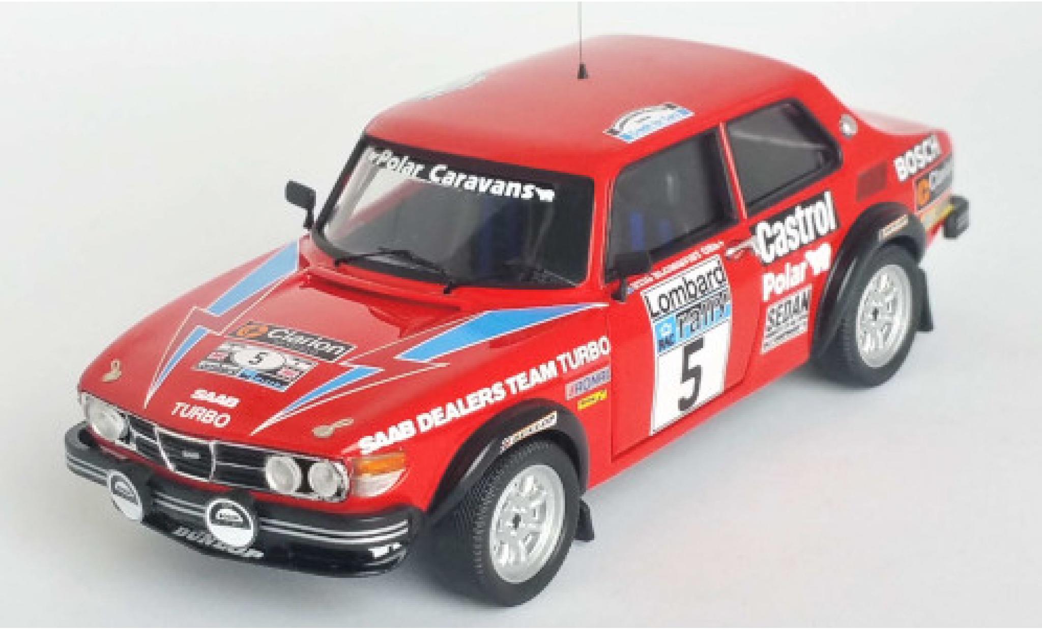 Saab 99 1/43 Trofeu No.5 Rallye WM RAC Rallye 1979 S.Blomqvist/B.Cederberg modelauto