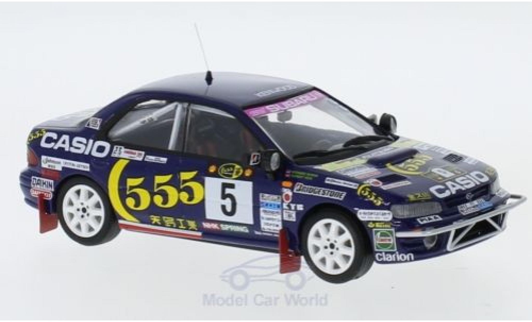 Subaru Impreza 1/43 Trofeu 4x4 Turbo No.5 555 Rallye WM Safari Rallye 1995 R.Burns/R.Reid modelauto