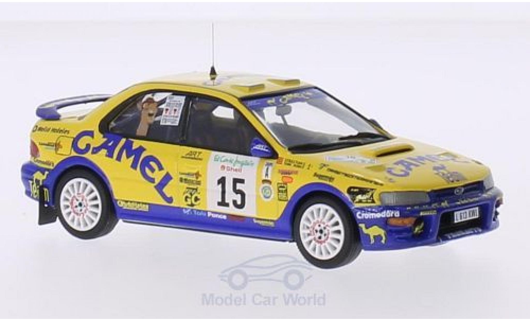 Subaru Impreza 555 1/43 Trofeu 555 No.15 Camel Rallye El Corte Ingles 1997 T.Ponce/S.Garcia modelauto