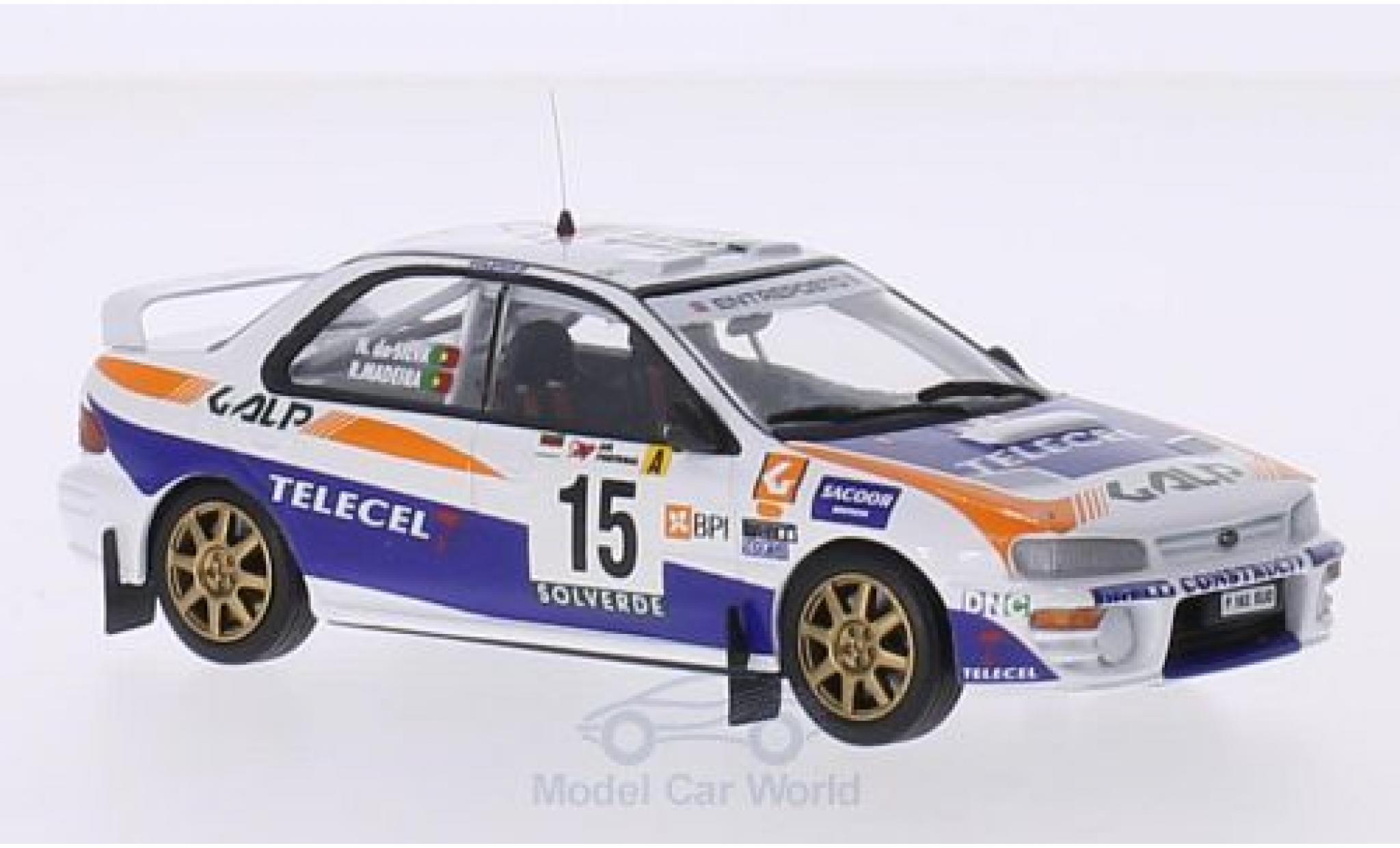 Subaru Impreza 1/43 Trofeu No.15 Galp Rallye Portugal 1999 R.Madeira/N.R.Silva modelauto