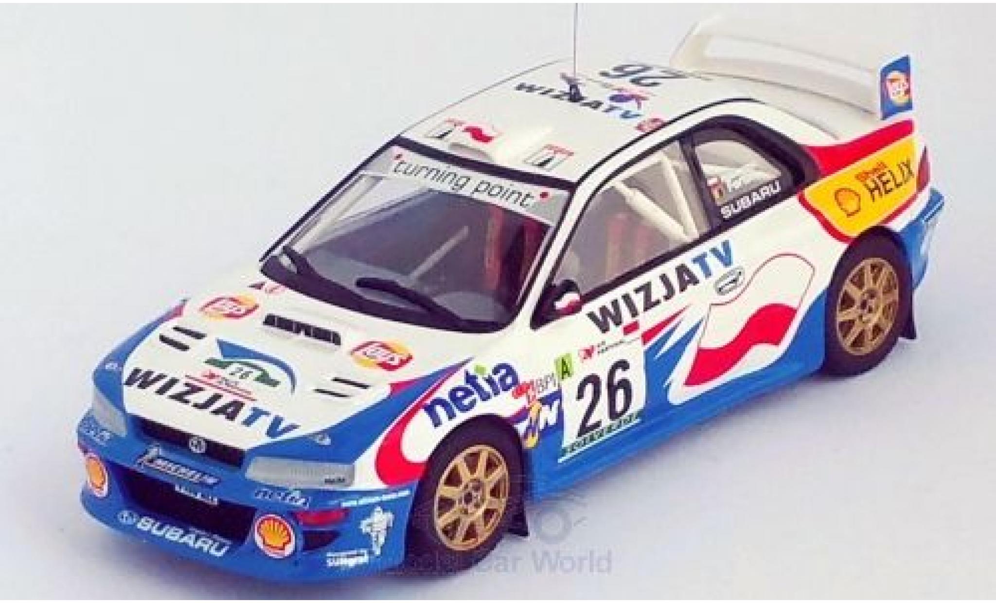 Subaru Impreza 1/43 Trofeu WRC No.26 Rallye WM Rally Portugal 2000 K.Holowczyc/J.M.Fortin modelauto