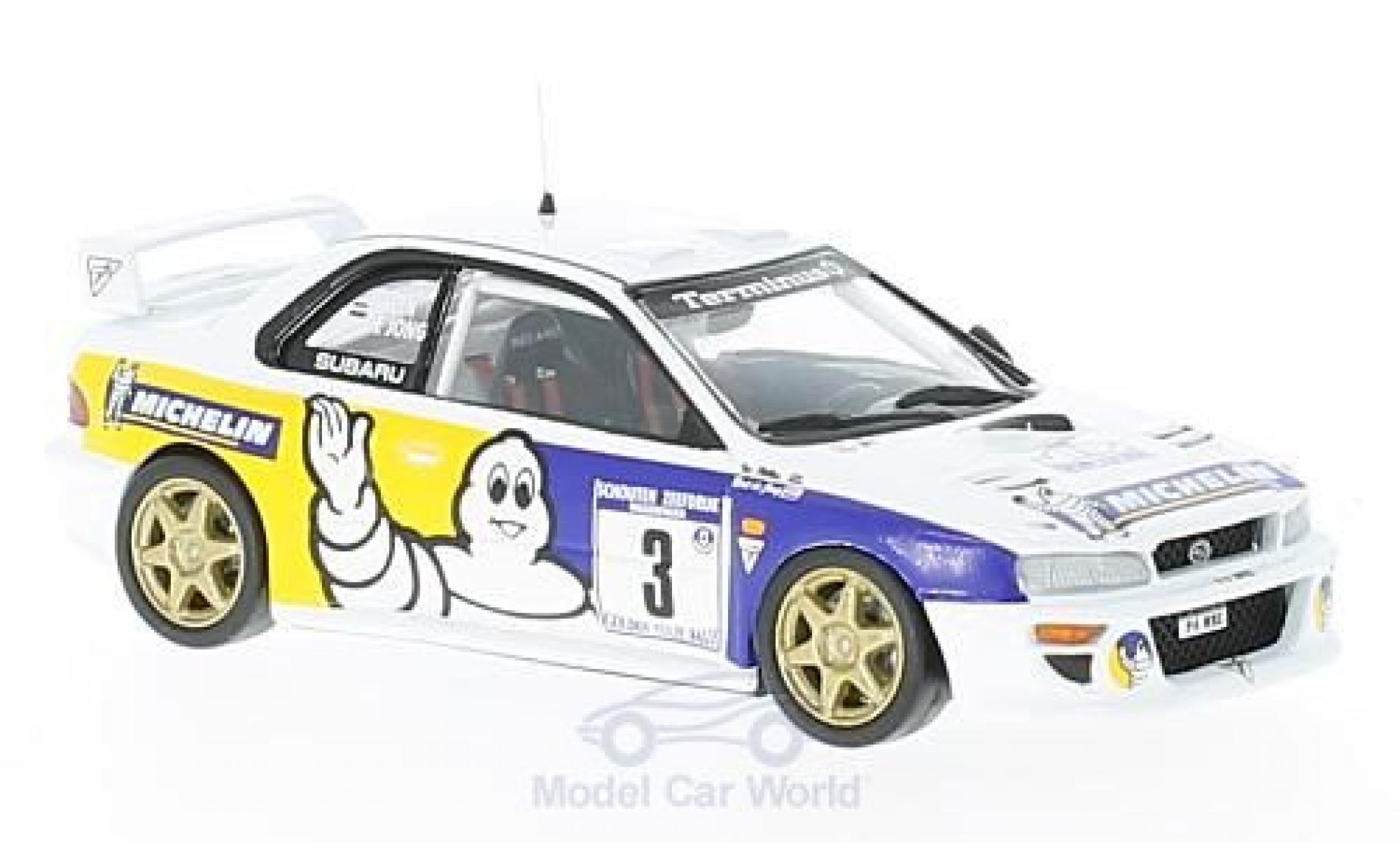 Subaru Impreza WRC 1/43 Trofeu WRC No.3 Michelin Tulpenrallye 1998 B. D Jong/T. Hillen modelauto