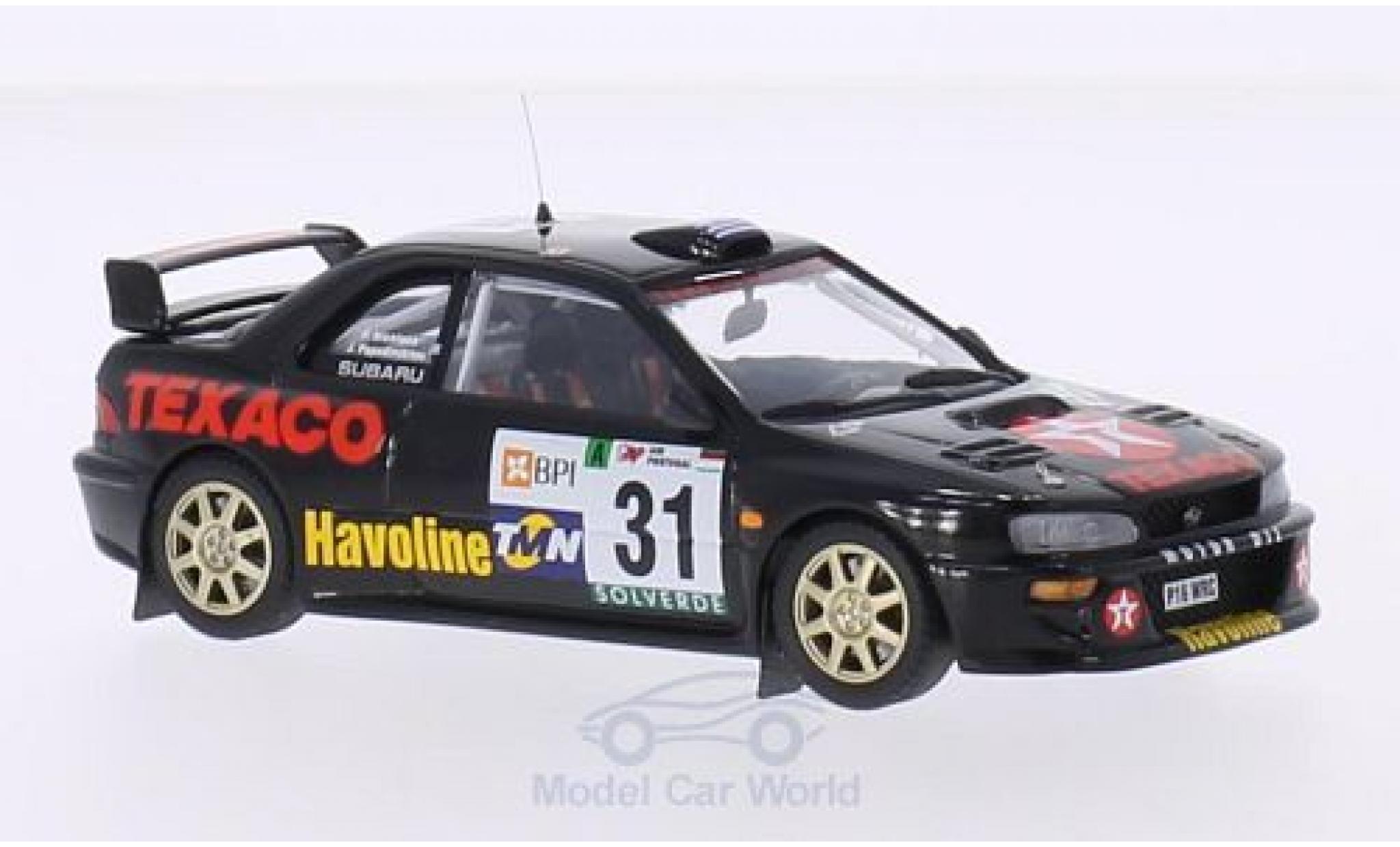 Subaru Impreza WRC 1/43 Trofeu WRC No.31 Texaco Rallye WM Rallye Portugal 2000 I.Papadimitriou/N.Petropoulos modelauto