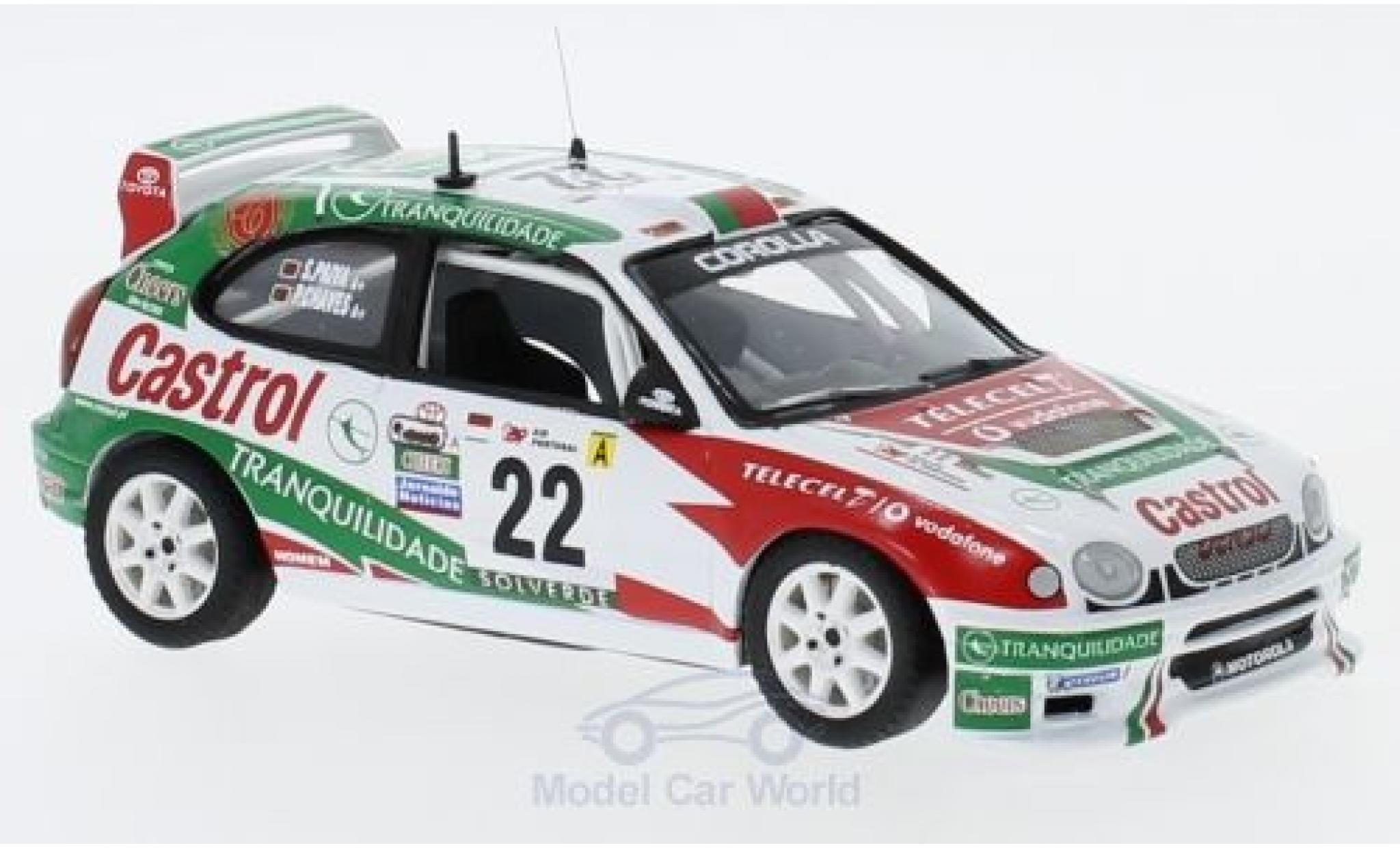 Toyota Corolla WRC 1/43 Trofeu WRC No.22 Rallye WM Rallye Portugal 2001 P.Matos Chaves/S.Paiva modelauto