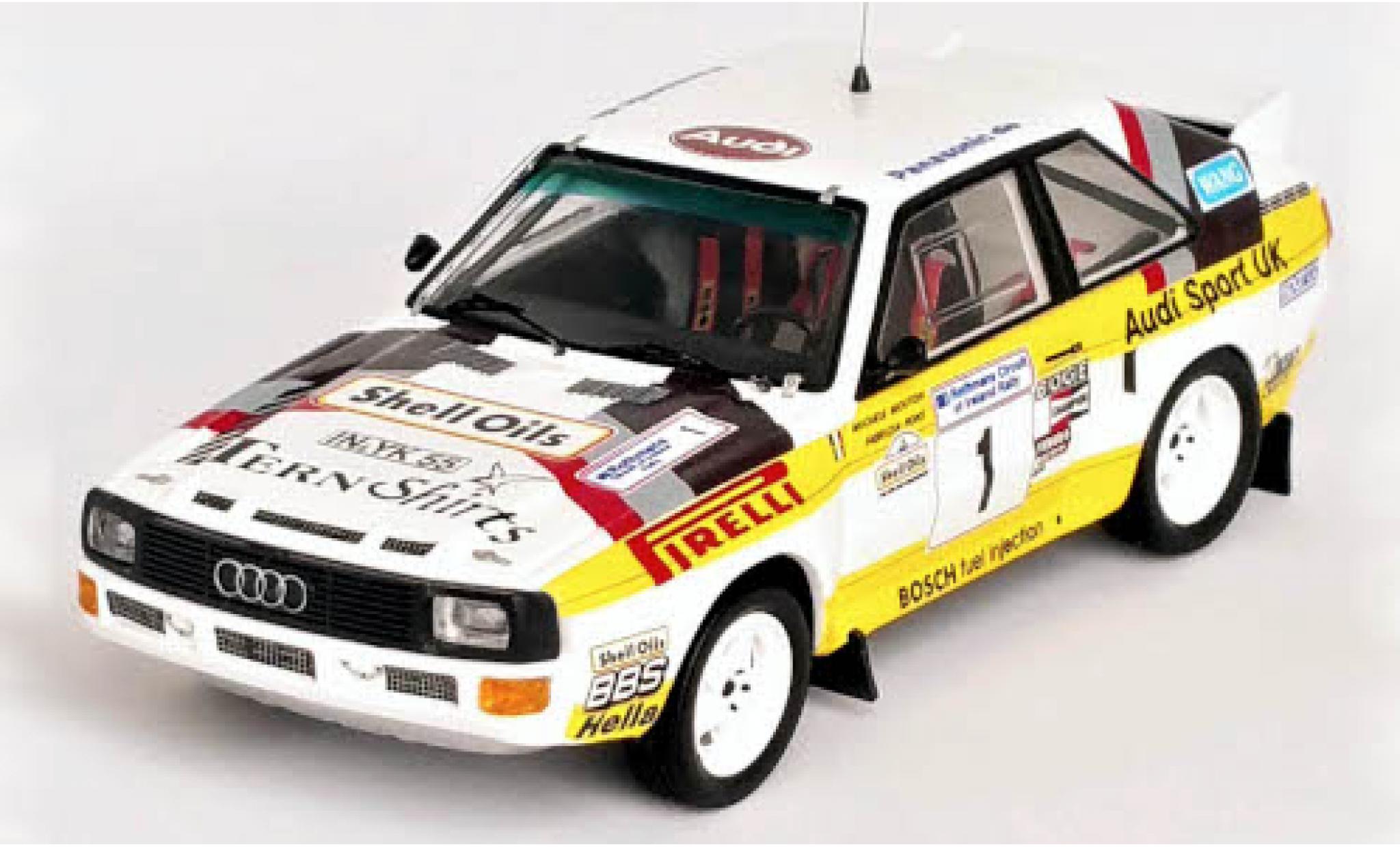 Audi Sport Quattro 1/43 Trofeu Sport quattro No.1 Circuit of Irland 1985 modelauto
