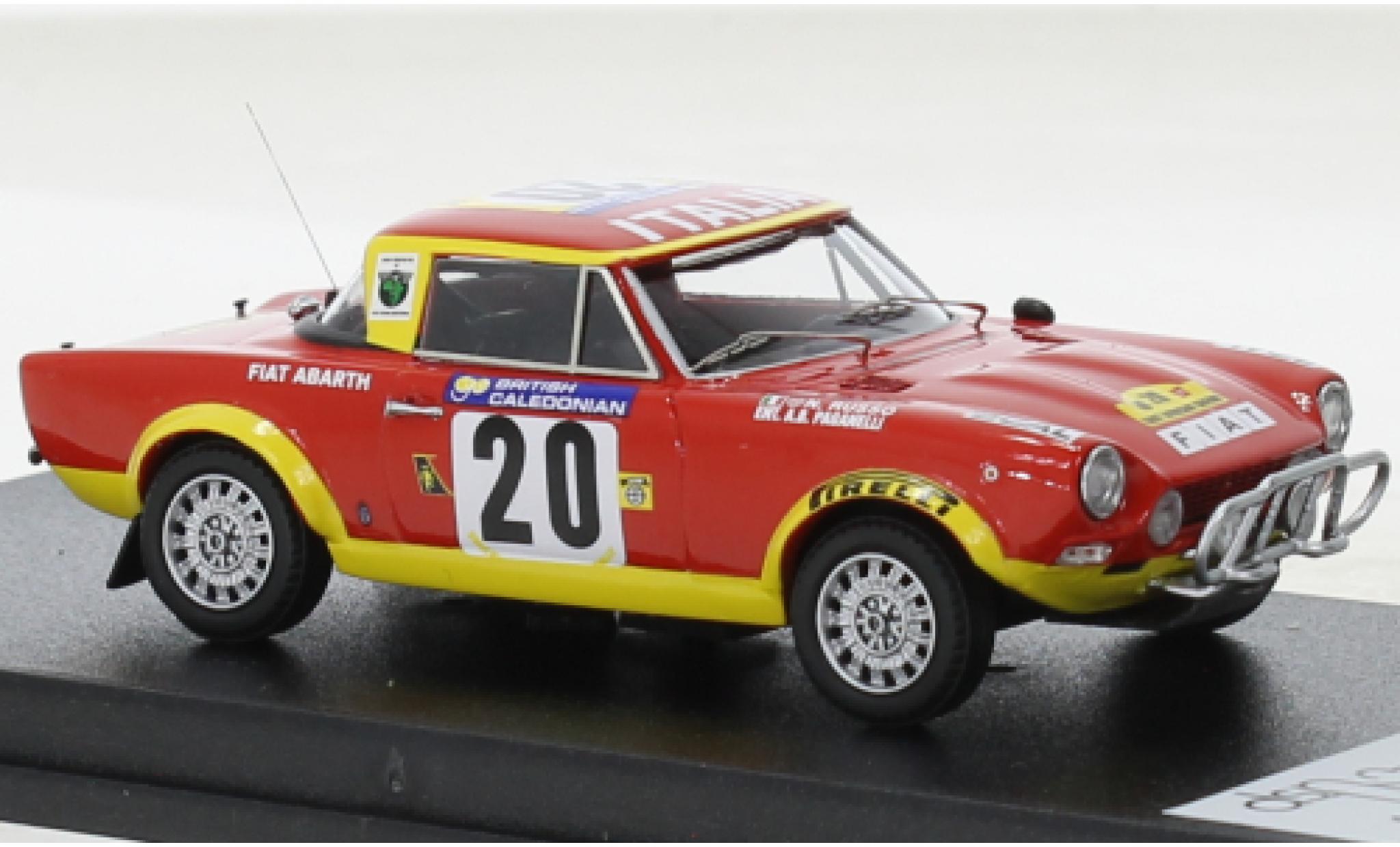 Fiat 124 1/43 Trofeu Abarth Rallye No.20 Rallye WM Safari Rallye 1974 modelauto