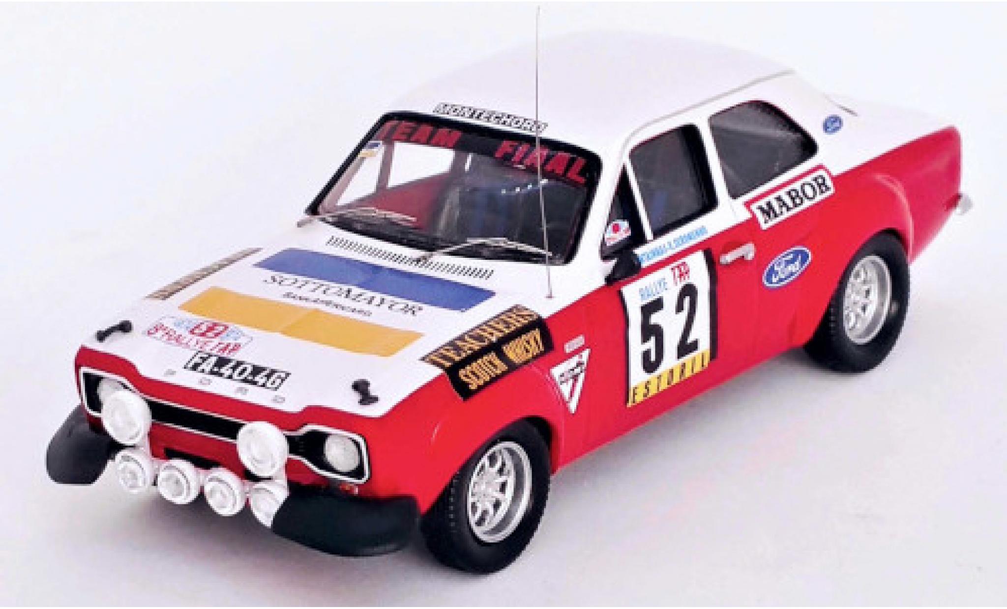 Ford Escort 1/43 Trofeu MK I No.52 Rallye WM Rallye Portugal 1974 modelauto