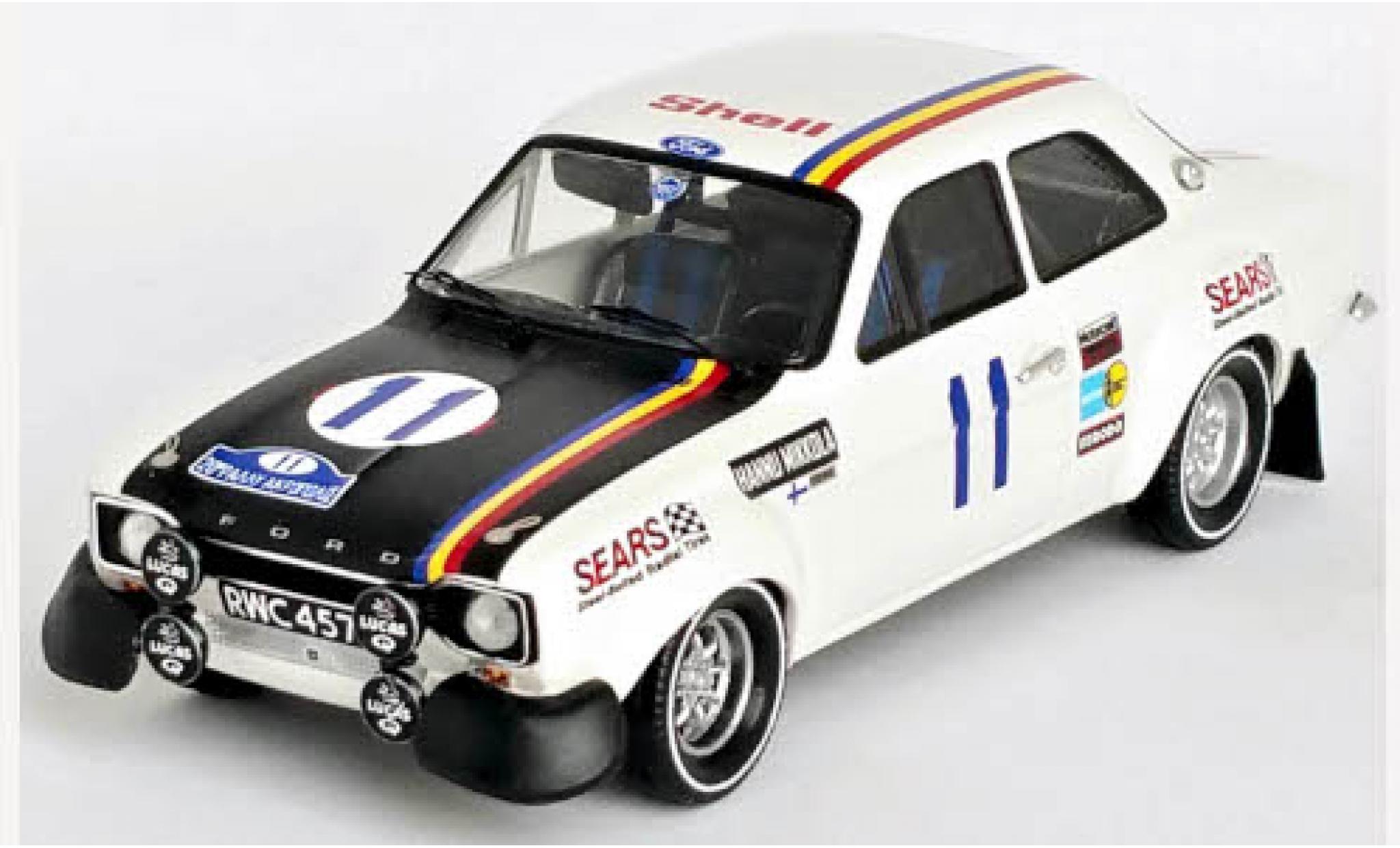 Ford Escort 1/43 Trofeu MK I RS 1600 No.11 Rallye WM Rallye Acropolis 1972 modelauto