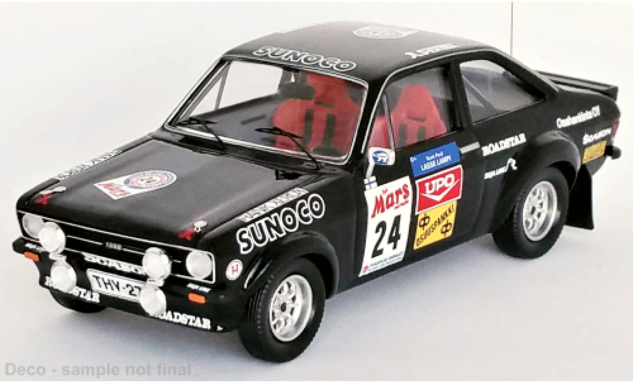 Ford Escort 1/43 Trofeu MK II No.24 Rallye WM 1000 Lakes Rallye 1979 modelauto