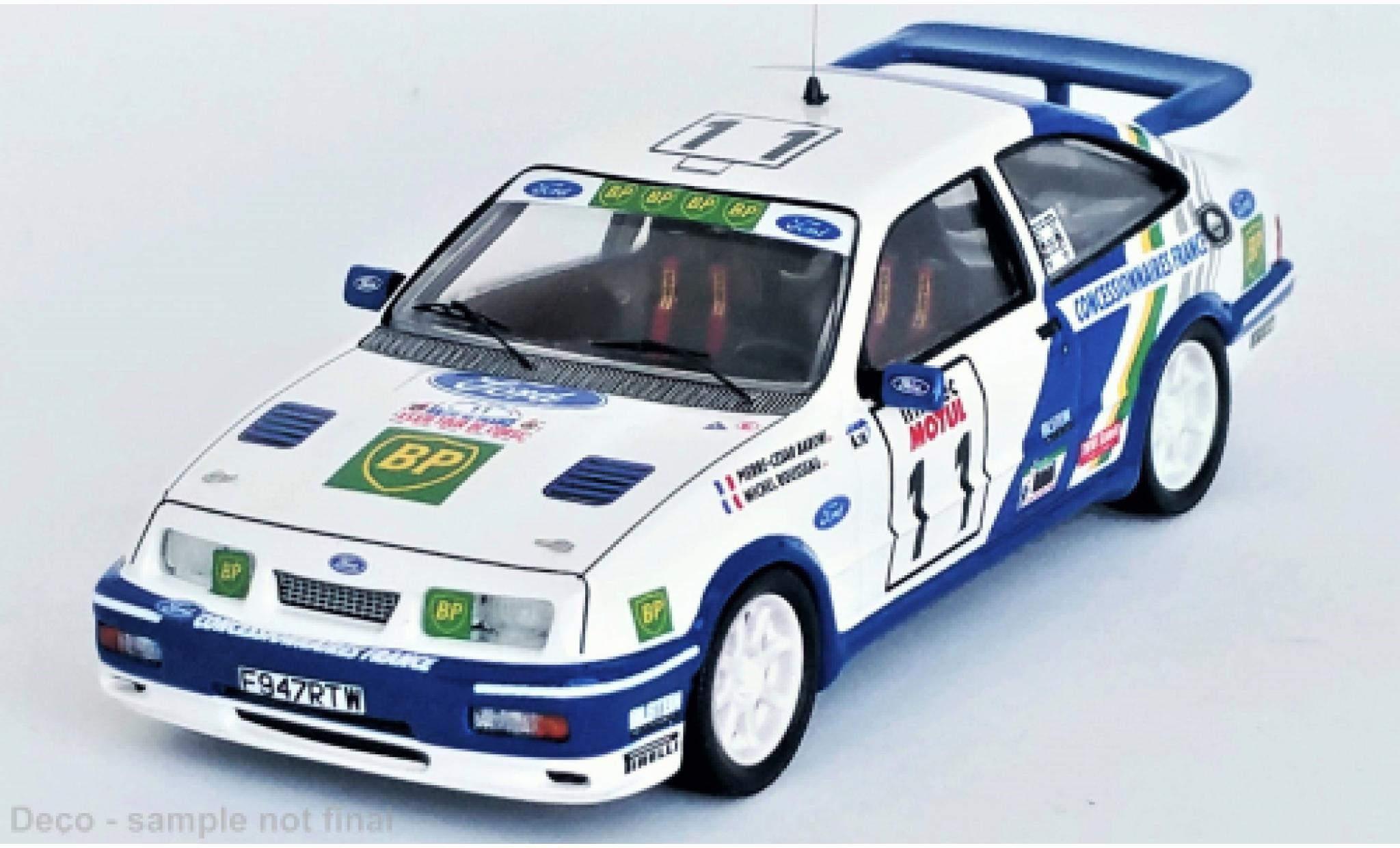 Ford Sierra 1/43 Trofeu RS Cosworth No.11 Rallye WM Tour de Corse 1989 modelauto