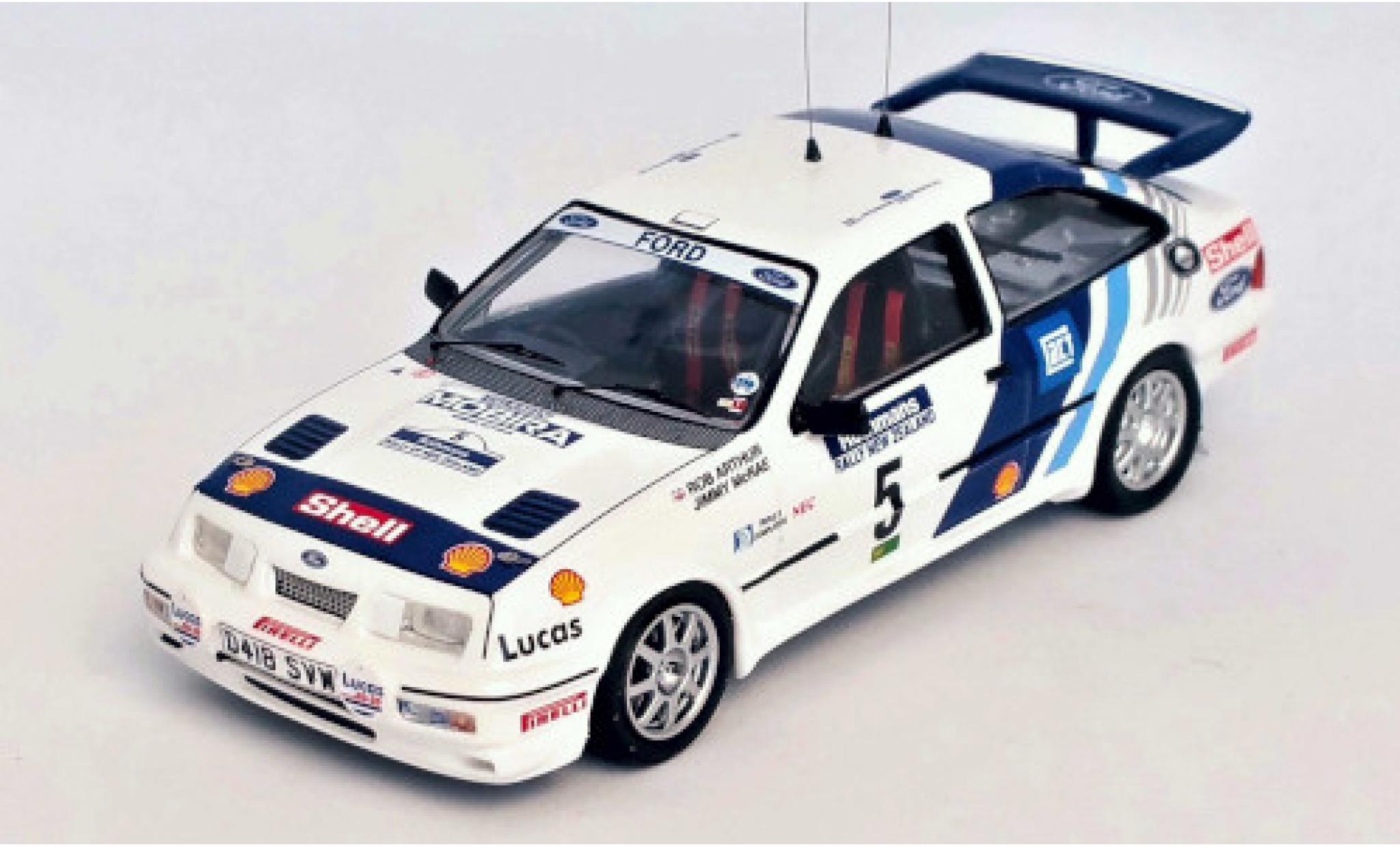 Ford Sierra 1/43 Trofeu RS Cosworth RHD No.5 Rallye WM Rallye Neuseeland 1989 modelauto