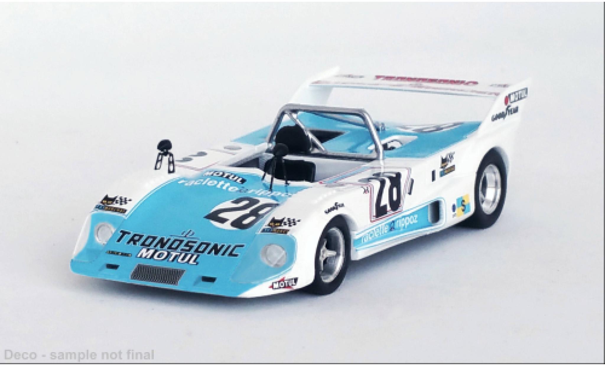 Lola T294 1/43 Trofeu RHD No.28 24h Le Mans 1975 modelauto
