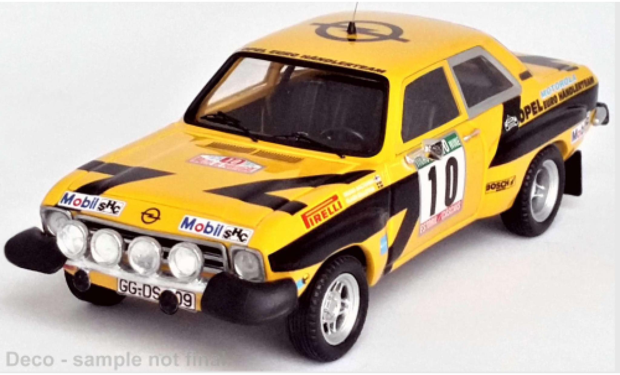 Opel Ascona 1/43 Trofeu A No.10 Rallye WM Rallye Portugal 1975 modelauto