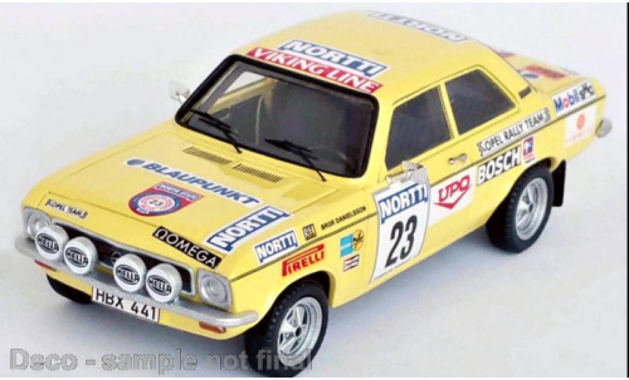 Opel Ascona 1/43 Trofeu A No.23 Rallye WM 1000 Lakes Rallye 1974 modelauto