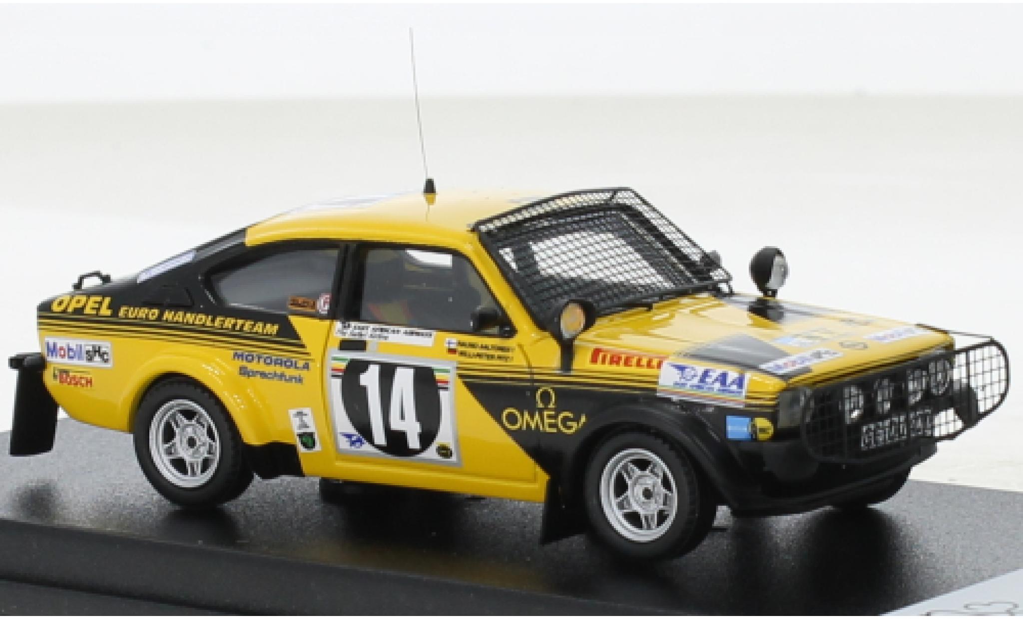 Opel Kadett 1/43 Trofeu C GT/E No.14 Rallye WM Safari Rallye 1976 modelauto