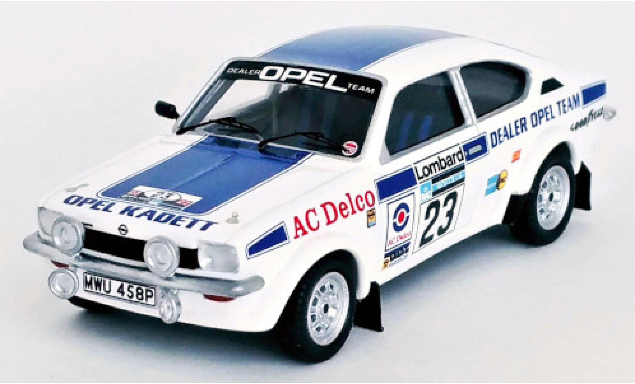 Opel Kadett 1/43 Trofeu C GT/E RHD No.23 Rallye WM RAC Rallye 1975 modelauto