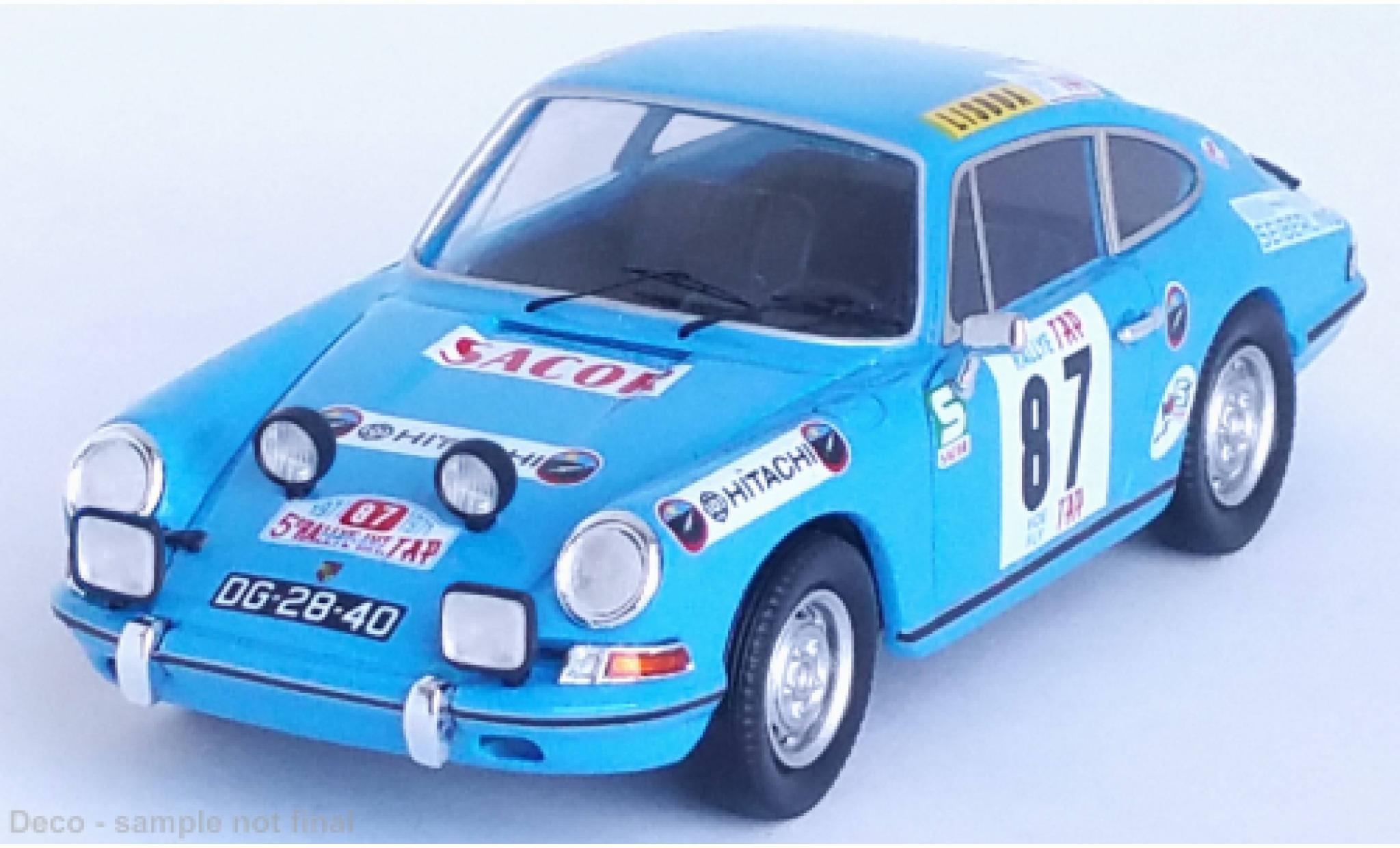 Porsche 911 1/43 Trofeu L No.87 Rallye Portugal 1971 modelauto