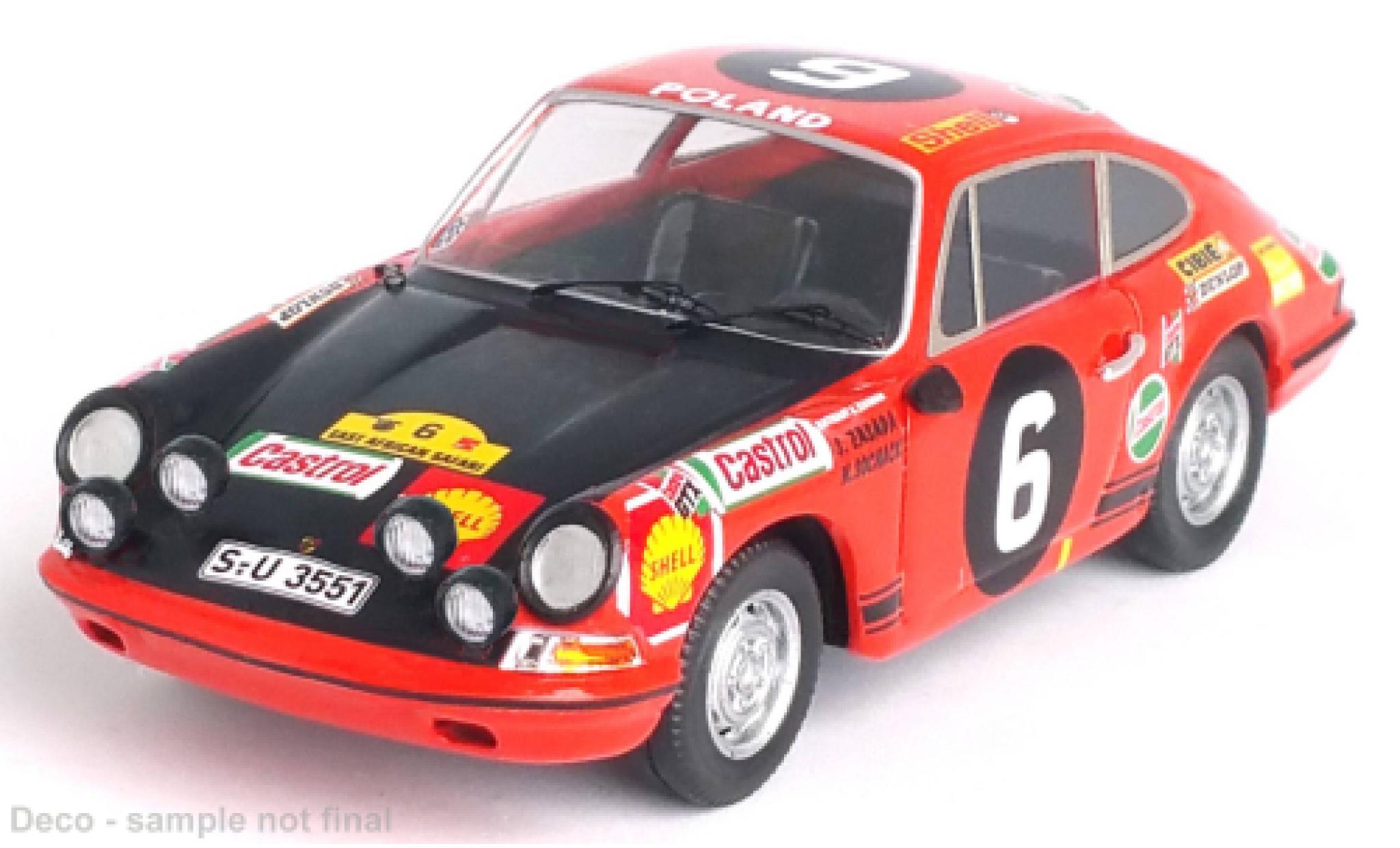Porsche 911 1/43 Trofeu S No.6 Safari Rallye 1970 modelauto