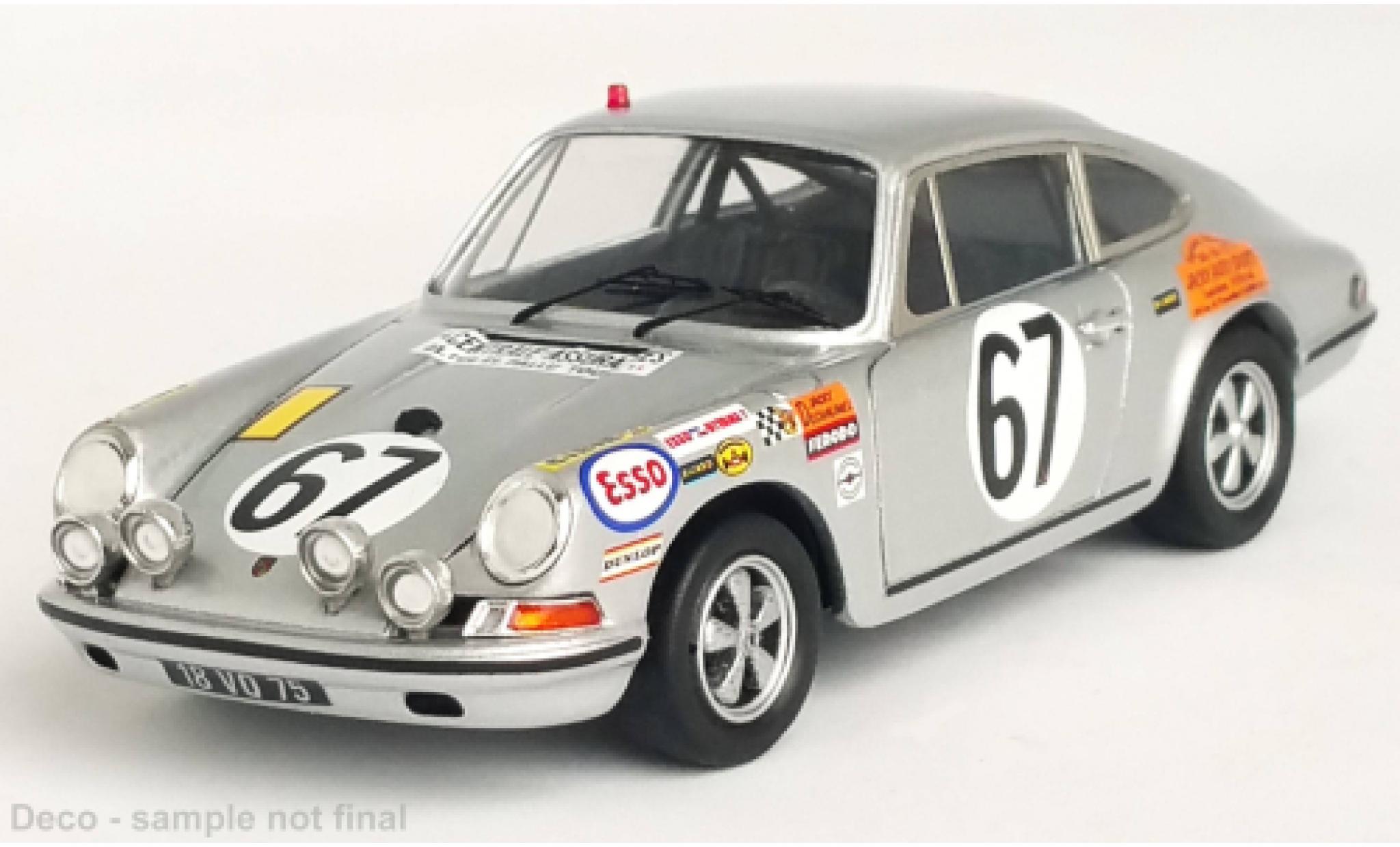 Porsche 911 1/43 Trofeu S No.67 24h Le Mans 1969 modelauto