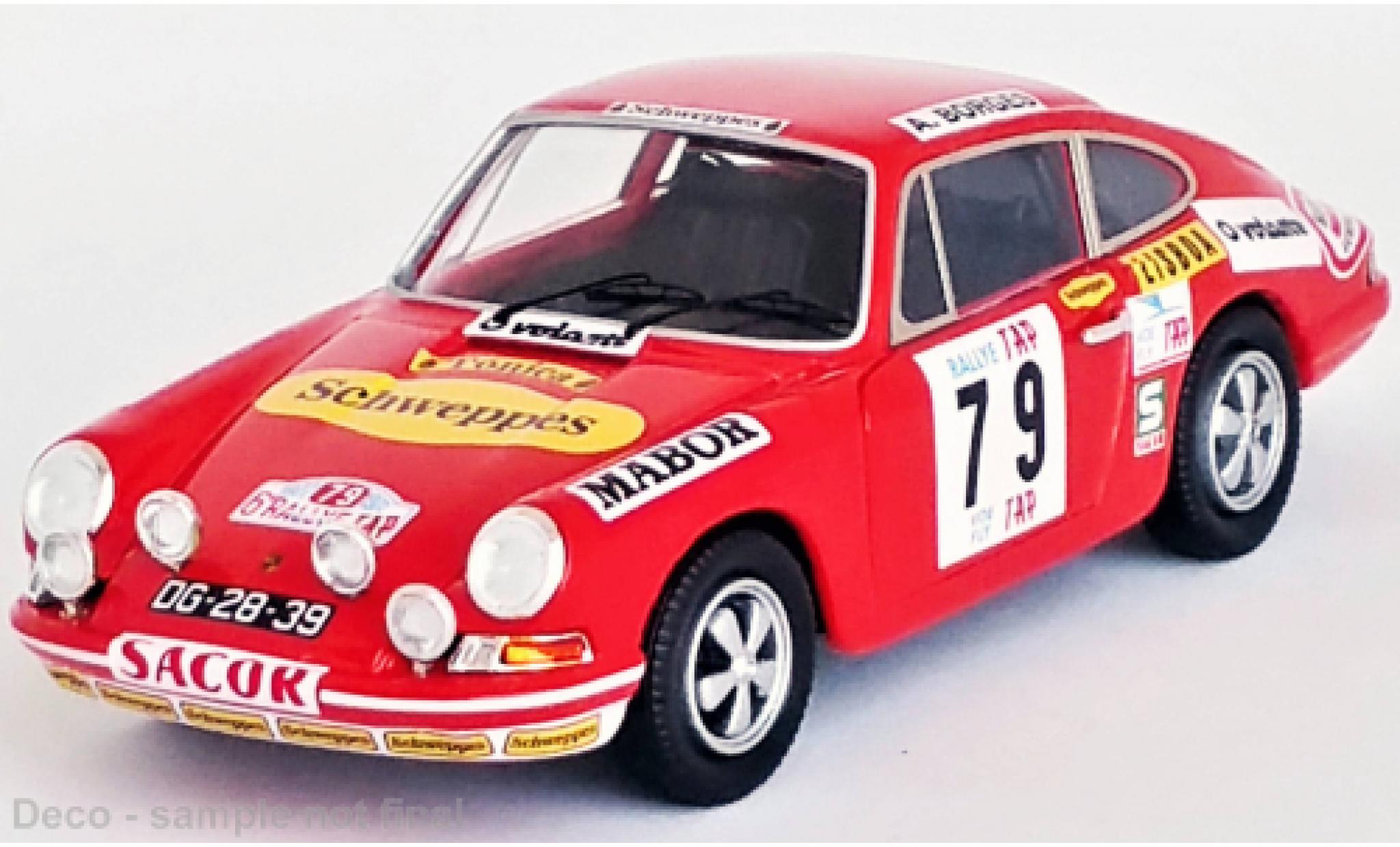 Porsche 911 1/43 Trofeu S No.79 Rallye Portugal 1972 modelauto