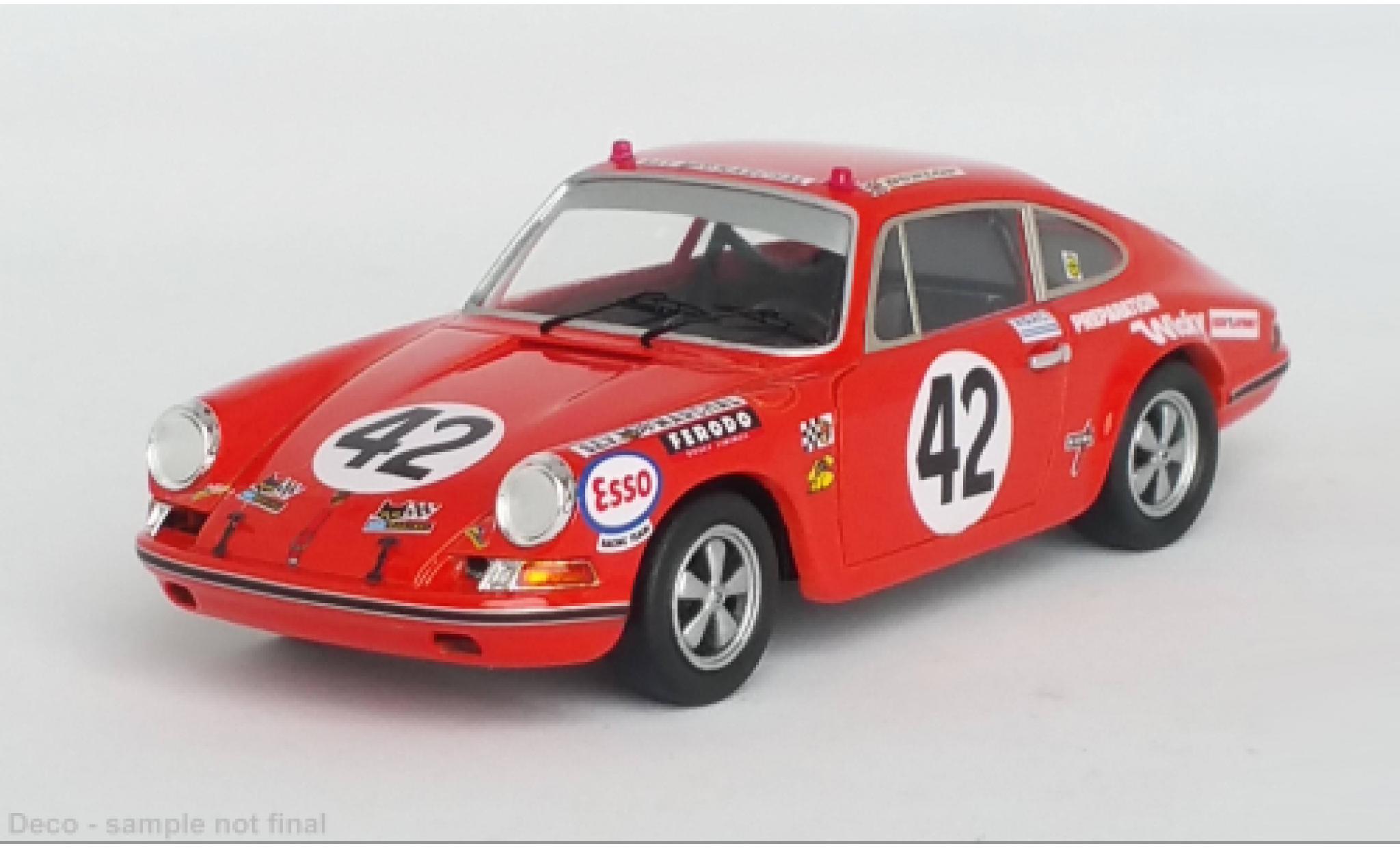 Porsche 911 1/43 Trofeu T No.42 24h Le Mans 1970 modelauto
