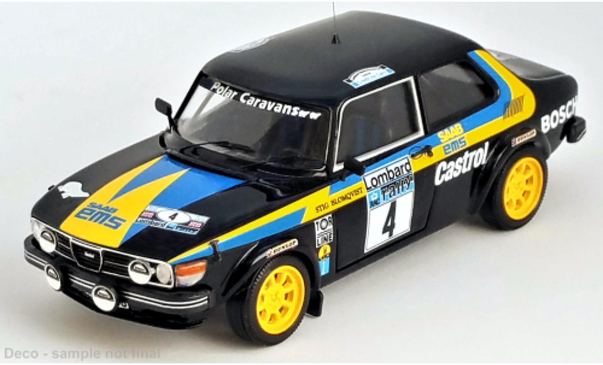 Saab 99 1/43 Trofeu EMS No.4 Rallye WM RAC Rallye 1976 modelauto