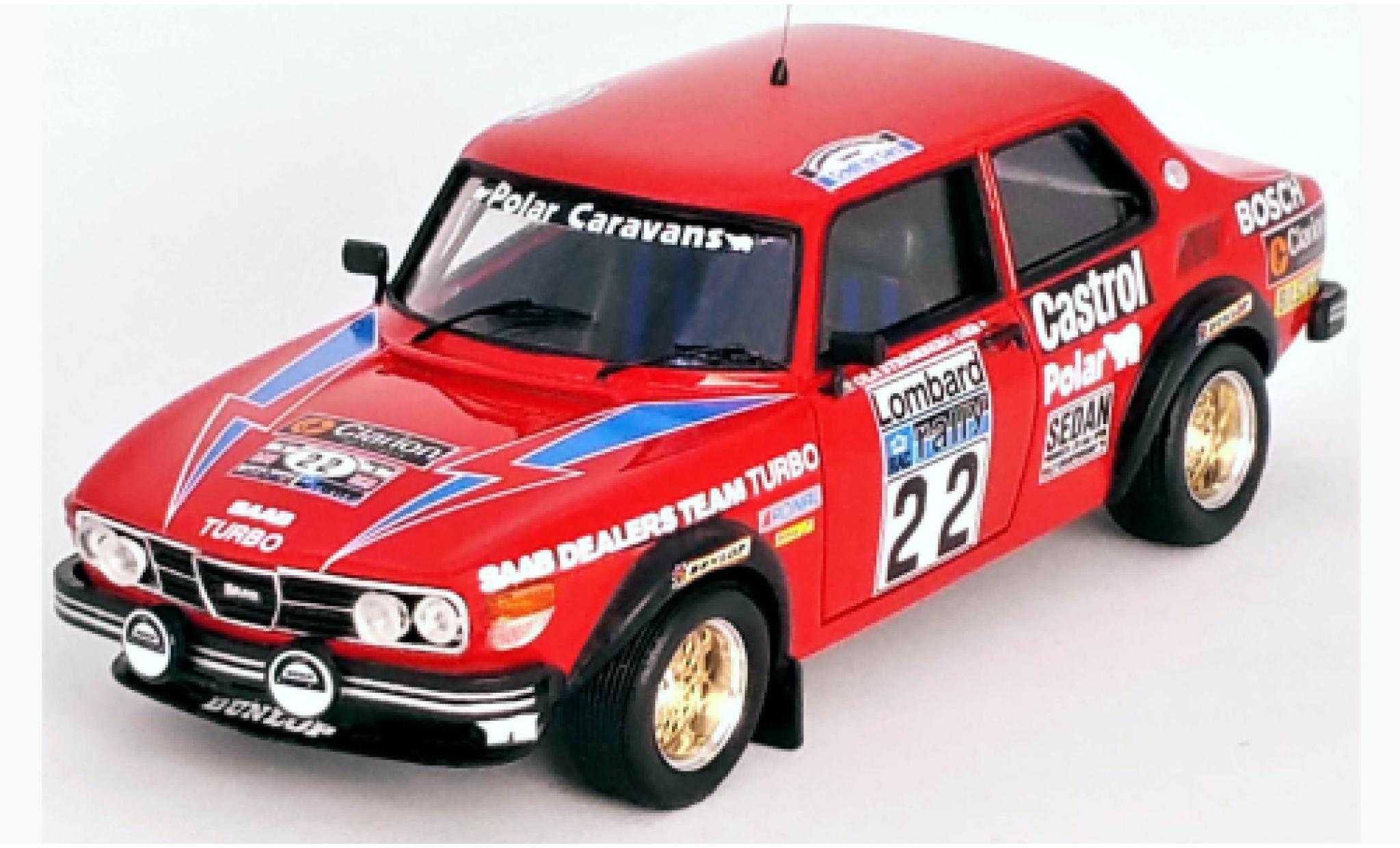 Saab 99 1/43 Trofeu No.22 Rallye WM RAC Rallye 1979 modelauto