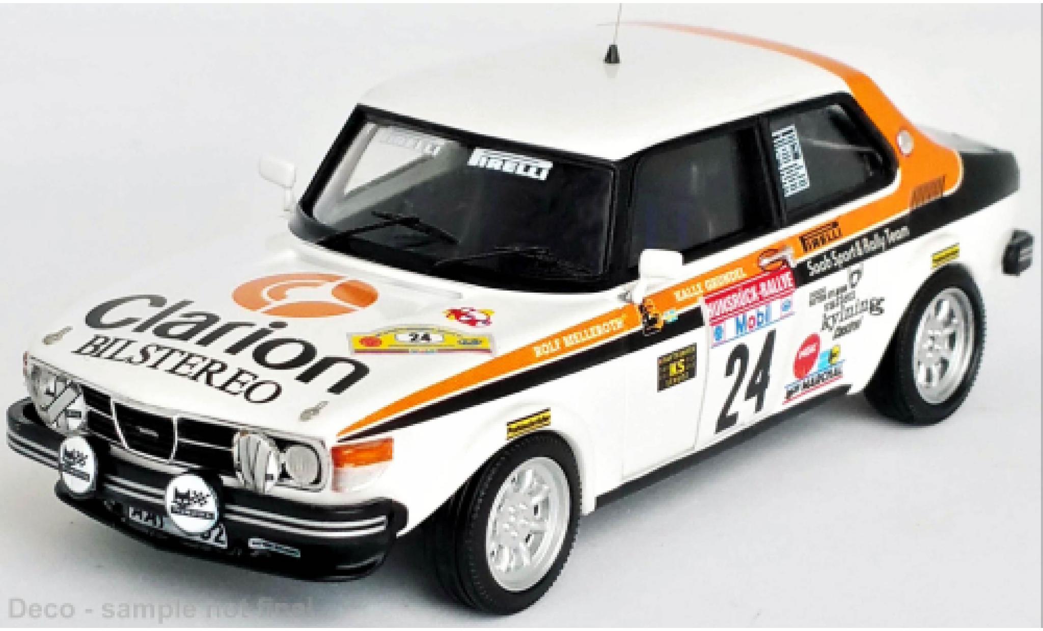 Saab 99 1/43 Trofeu No.24 DRM Rallye Hunsr&uuml;ck 1981 modelauto