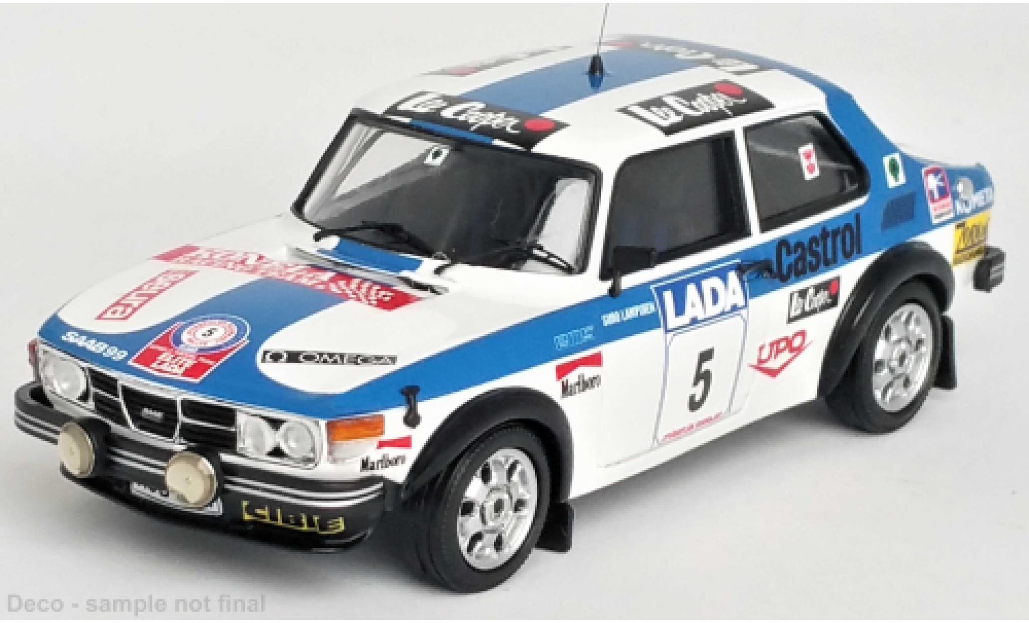Saab 99 1/43 Trofeu No.5 Rallye WM 1000 Lakes Rallye 1977 modelauto