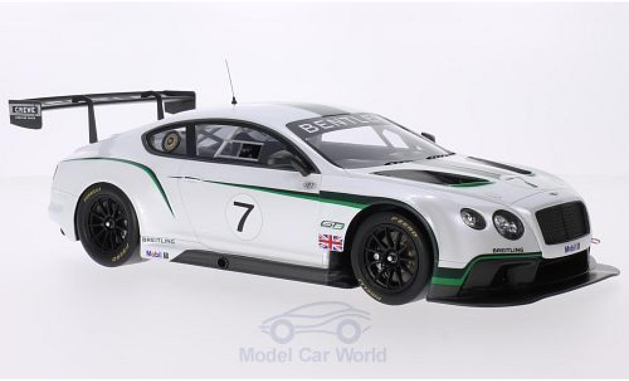 Bentley Continental T 1/18 TrueScale Miniatures GT3 No.7 Goodwood Festival of Speed 2013 modelauto