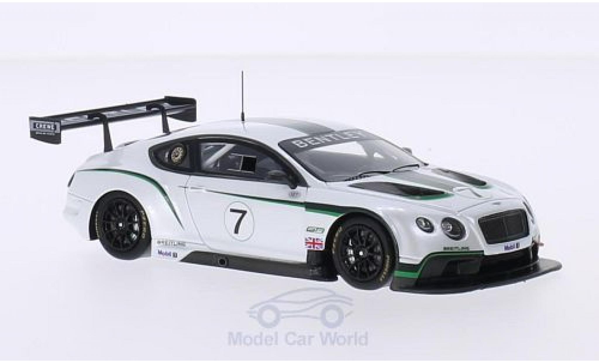 Bentley Continental T 1/43 TrueScale Miniatures GT3 RHD No.7 Festival of Speed Goodwood 2013 modelauto